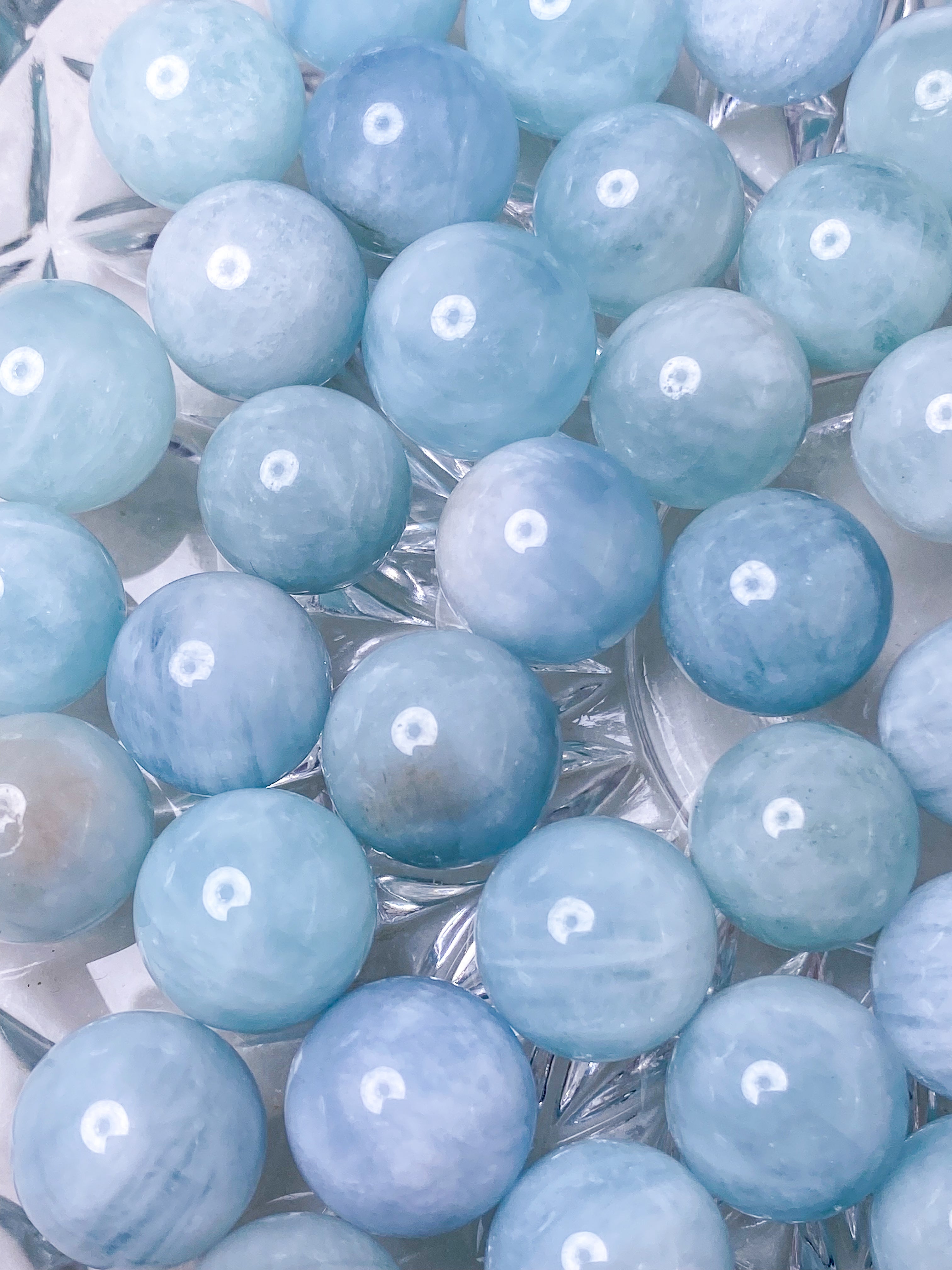 Akvamarinpolerad (nr 1) Exklusiv kvalitet