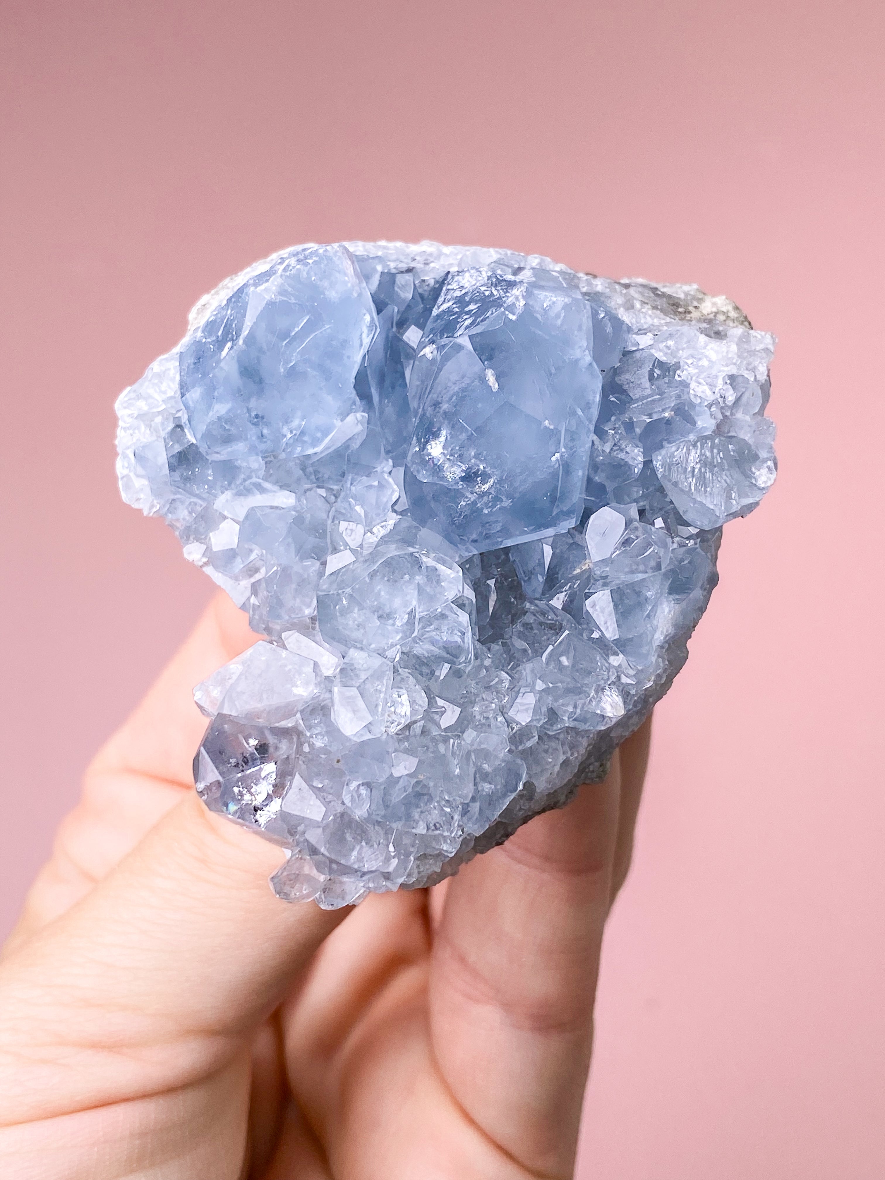 Celestit Cluster (nr 4)