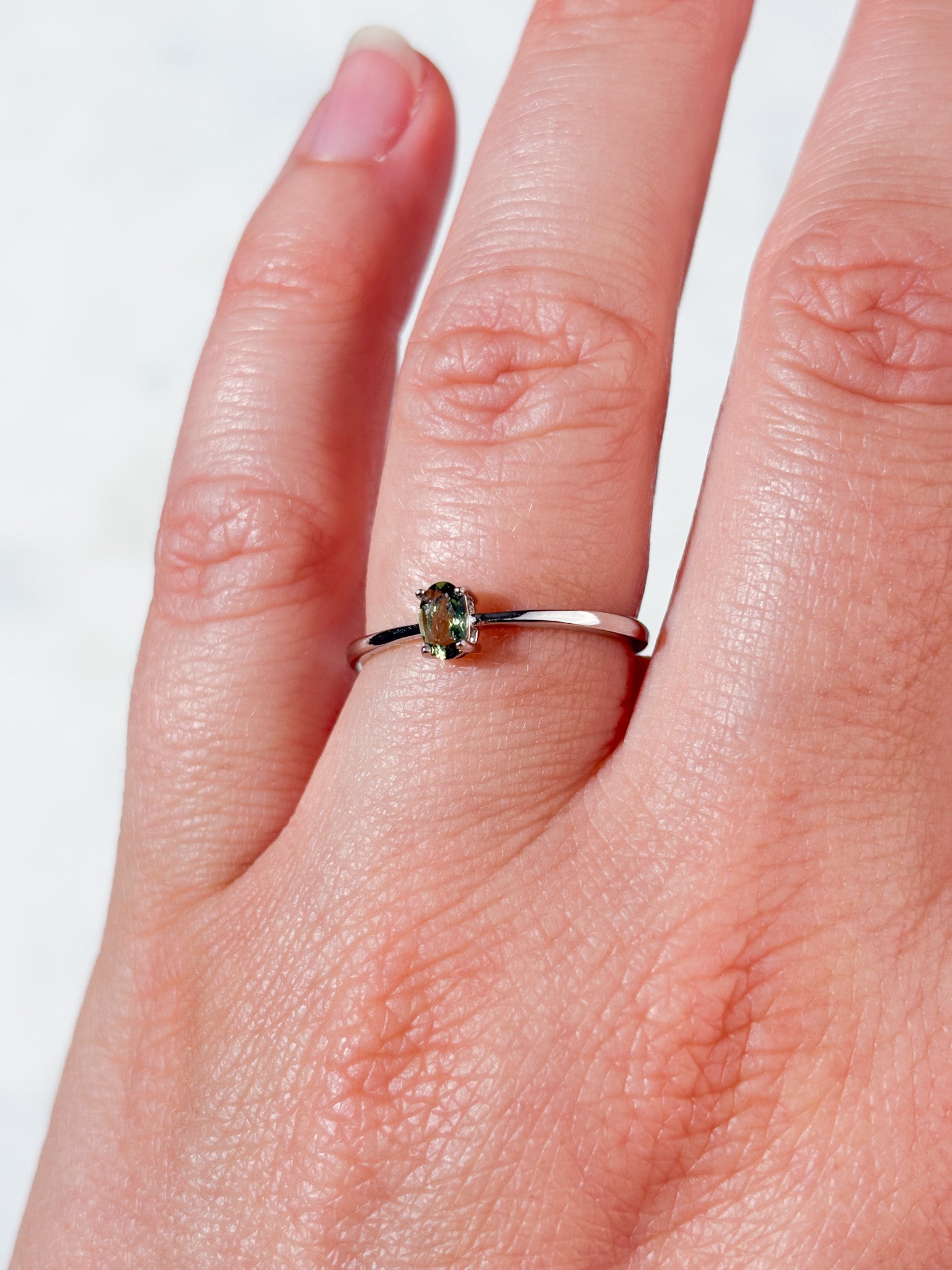 Fasetterad Moldavitring