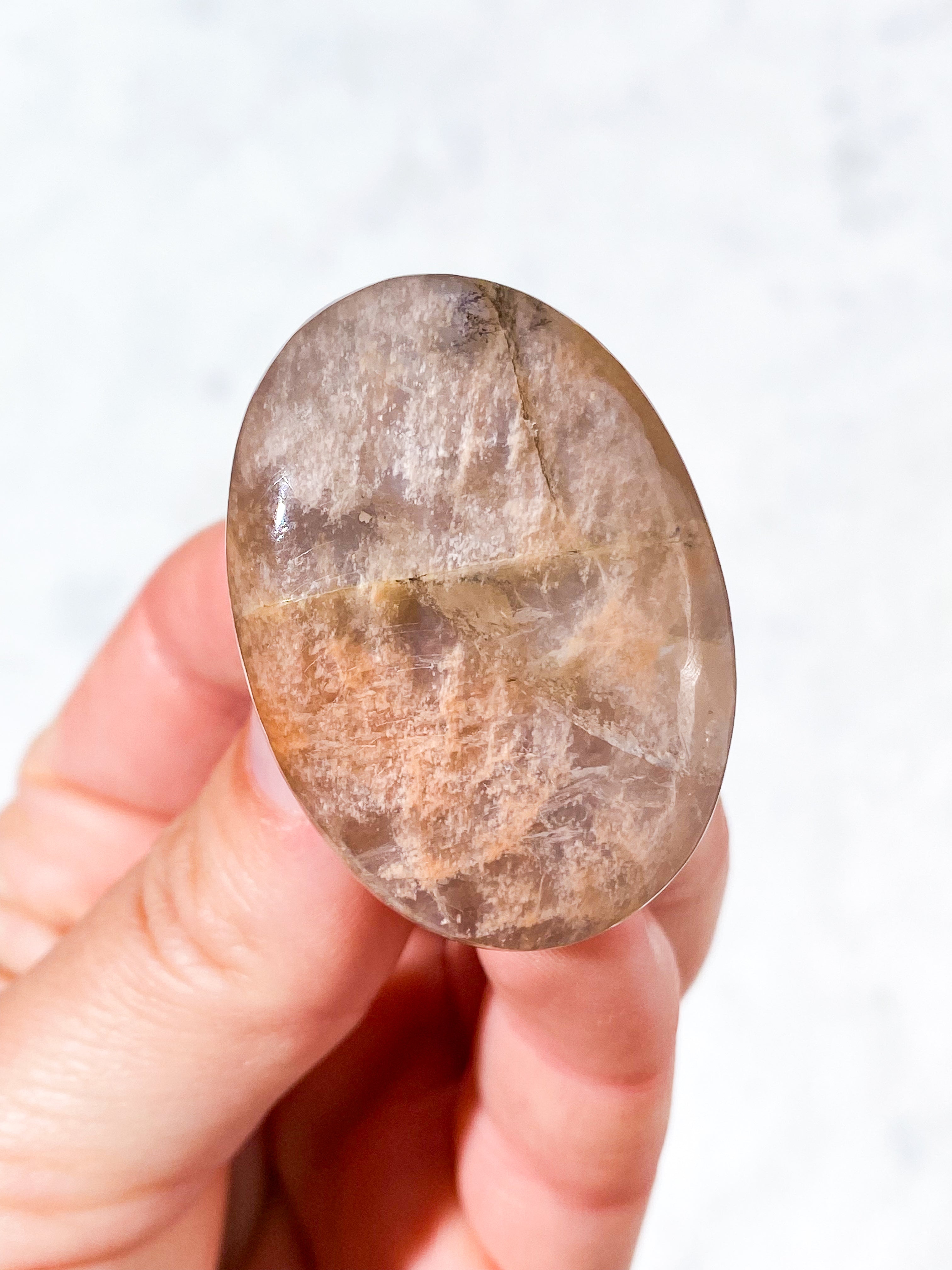 Fersken Månesten Palmstone (Nr. 1)