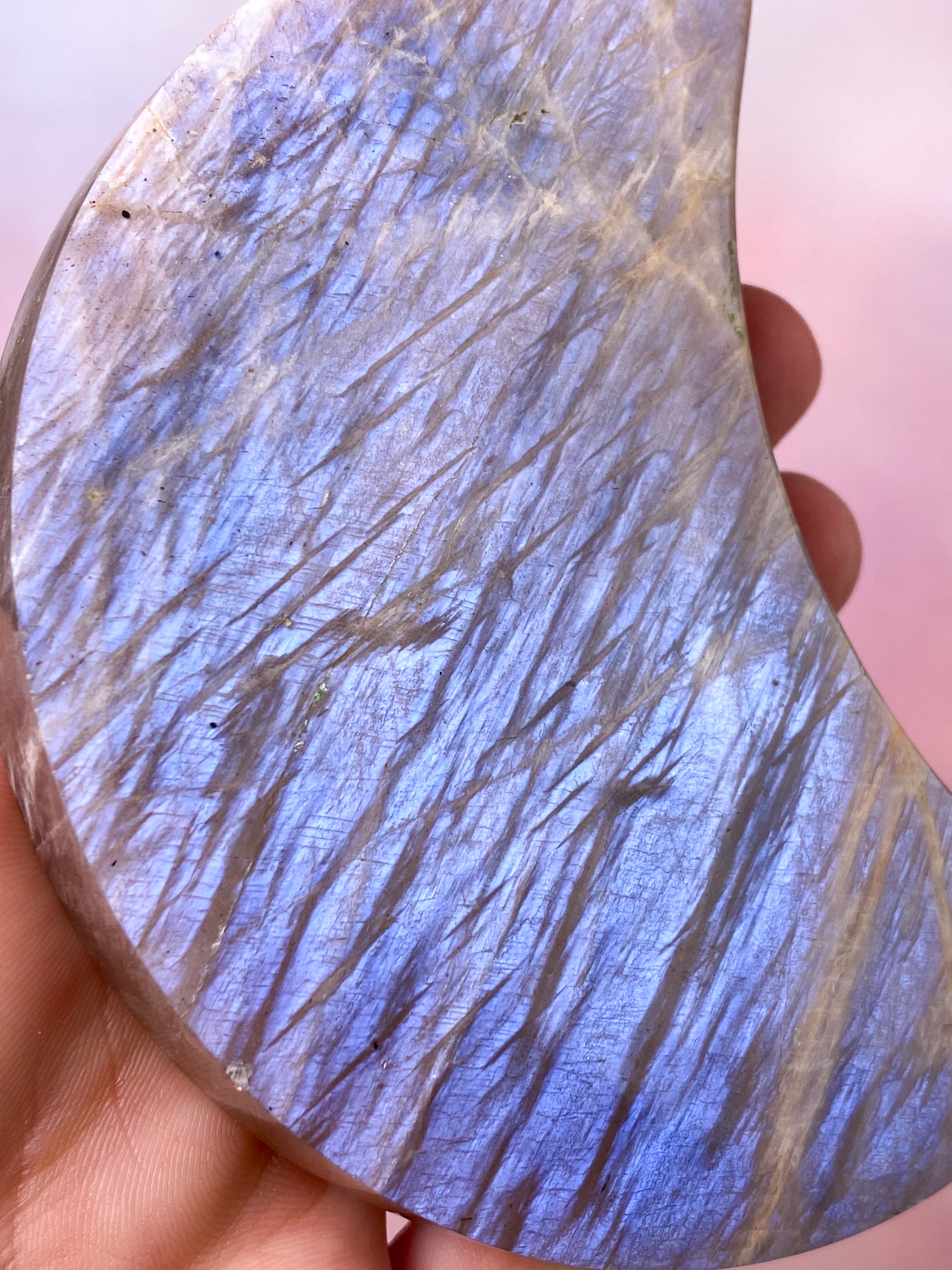 Rainbow Moonstone Palmstone