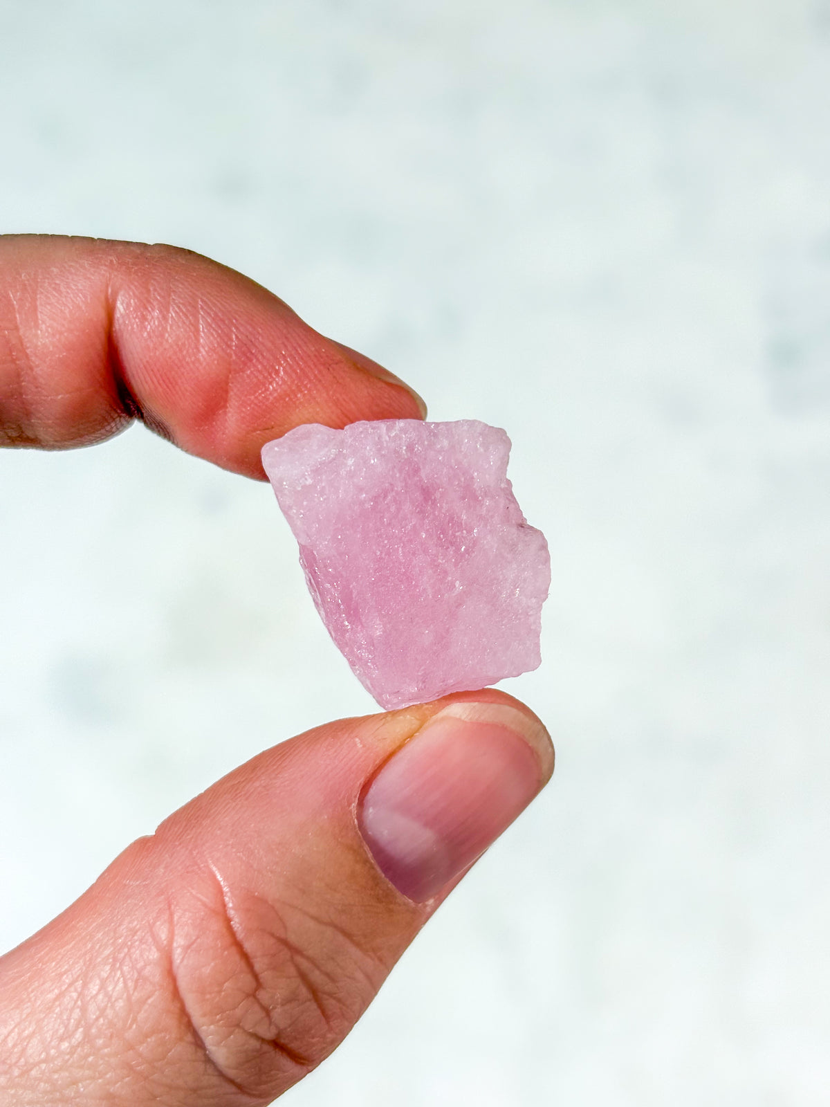 Rå Pink Morganit (Nr. 2)