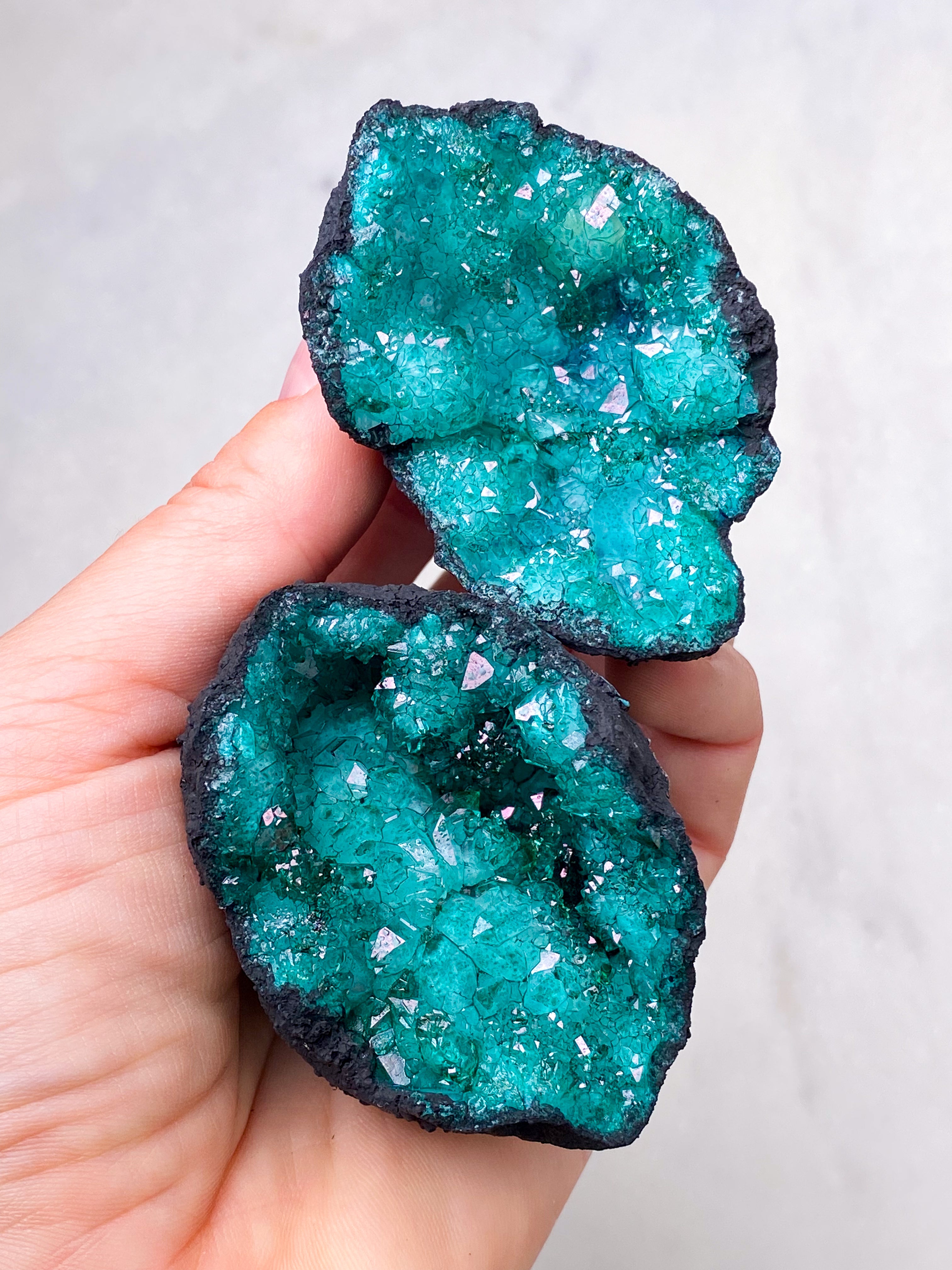 Lila Quartz Coward (färgad)