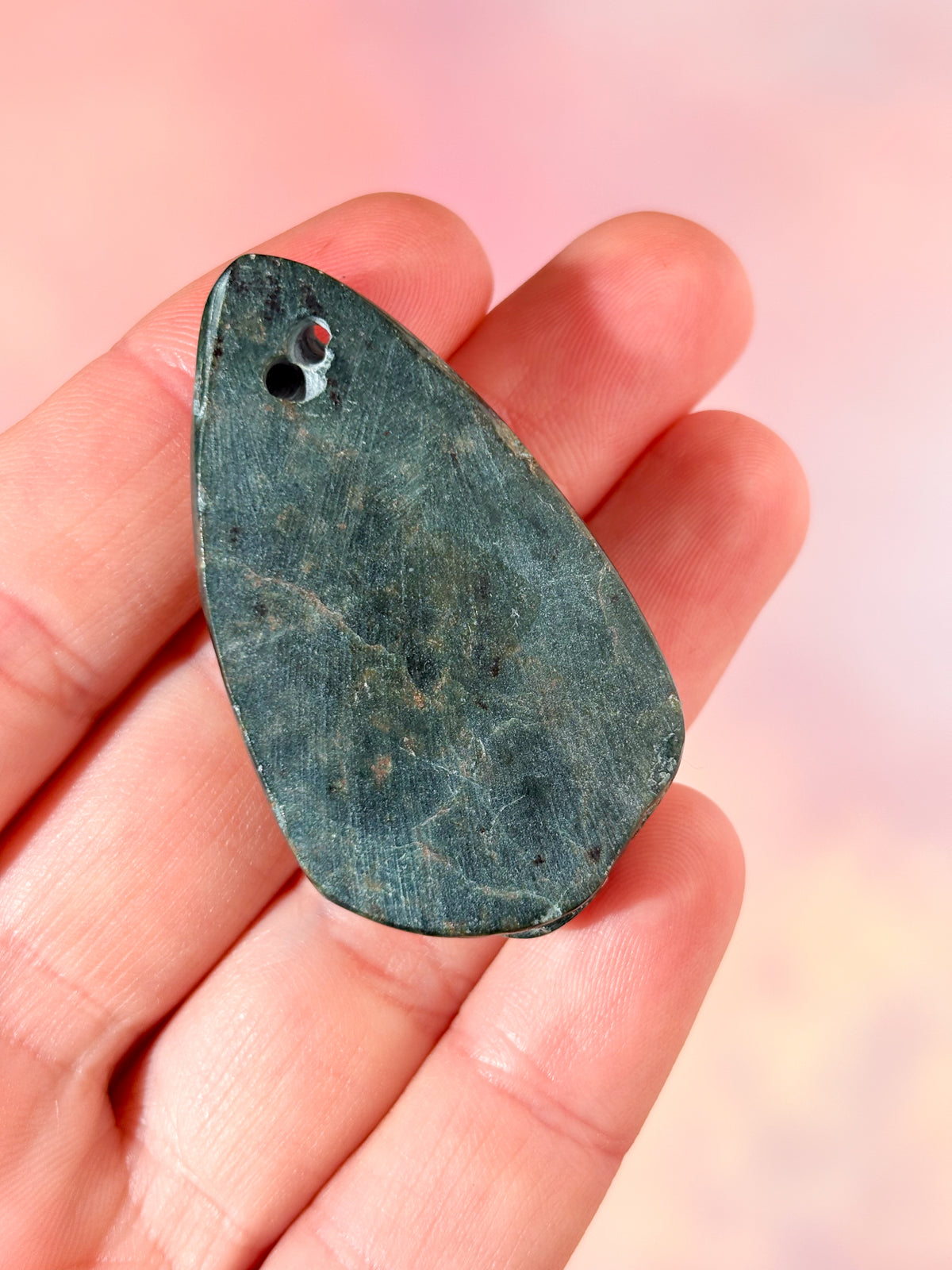 Nefrit Jade Maya Maske (Nr. 6)