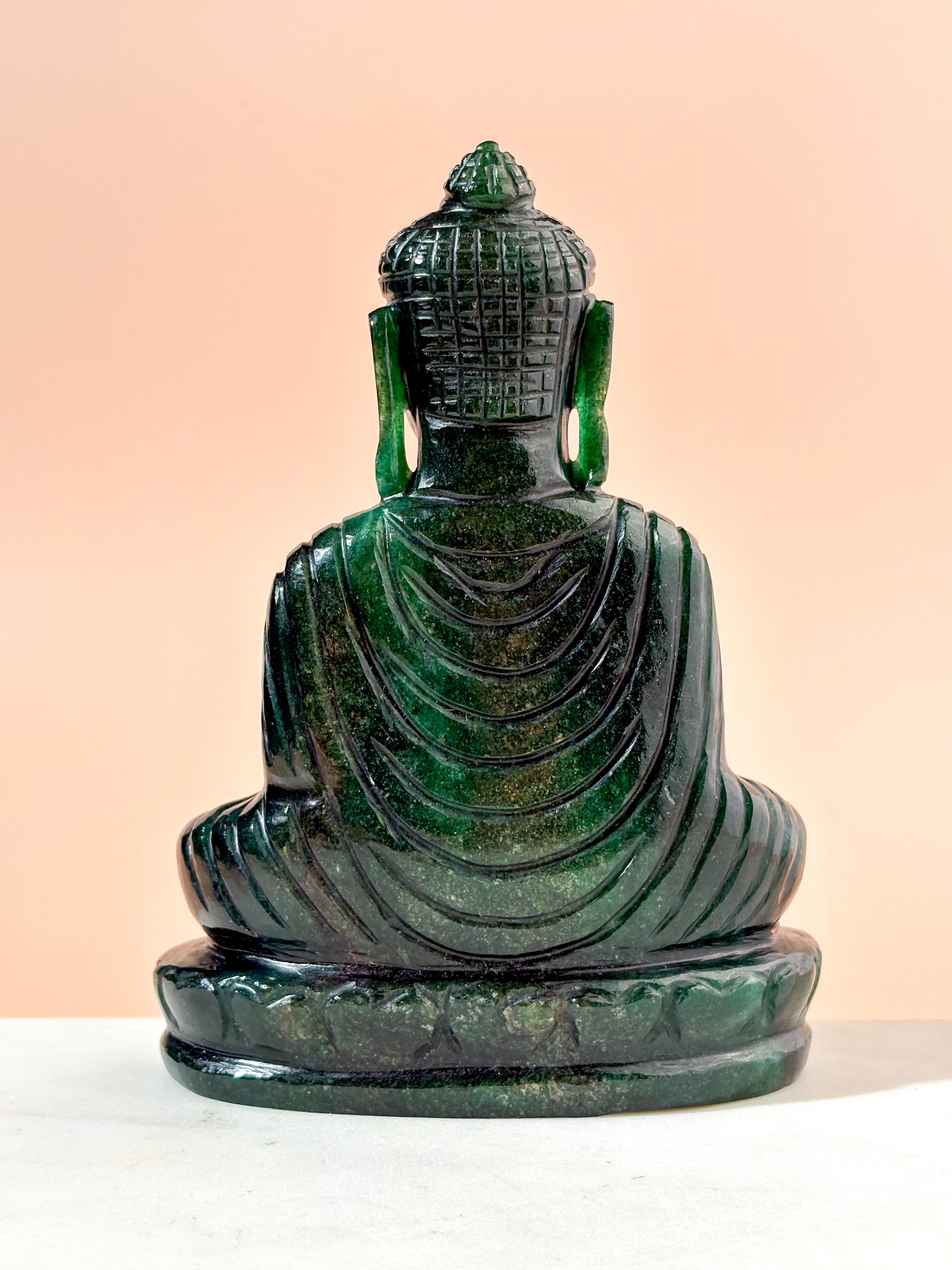 Grøn Aventurin Buddha (Nr. 1)