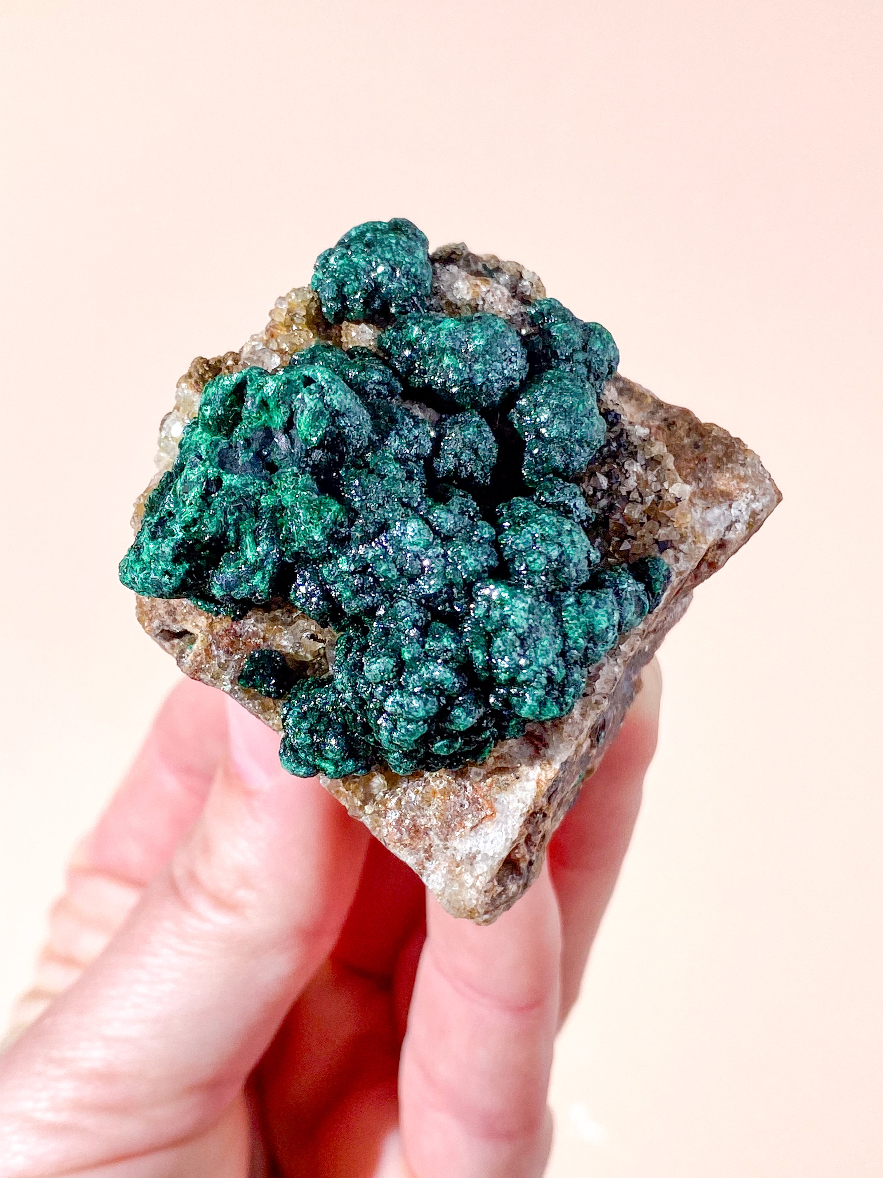 Ball Malakit Klynge (Nr. 27)