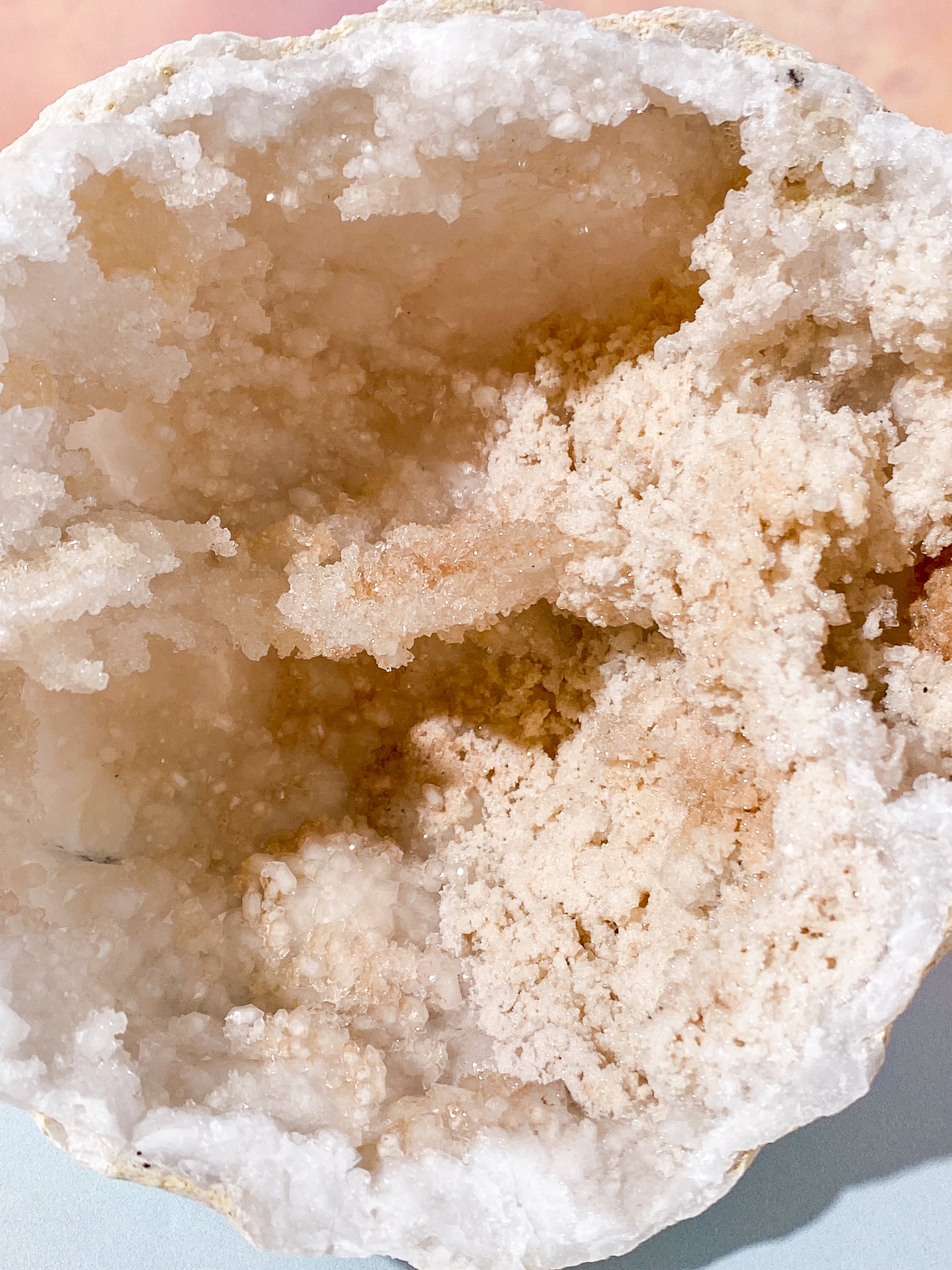 XL Bjergkrystal Geode Sæt - 1,7 kg (Nr. 11)