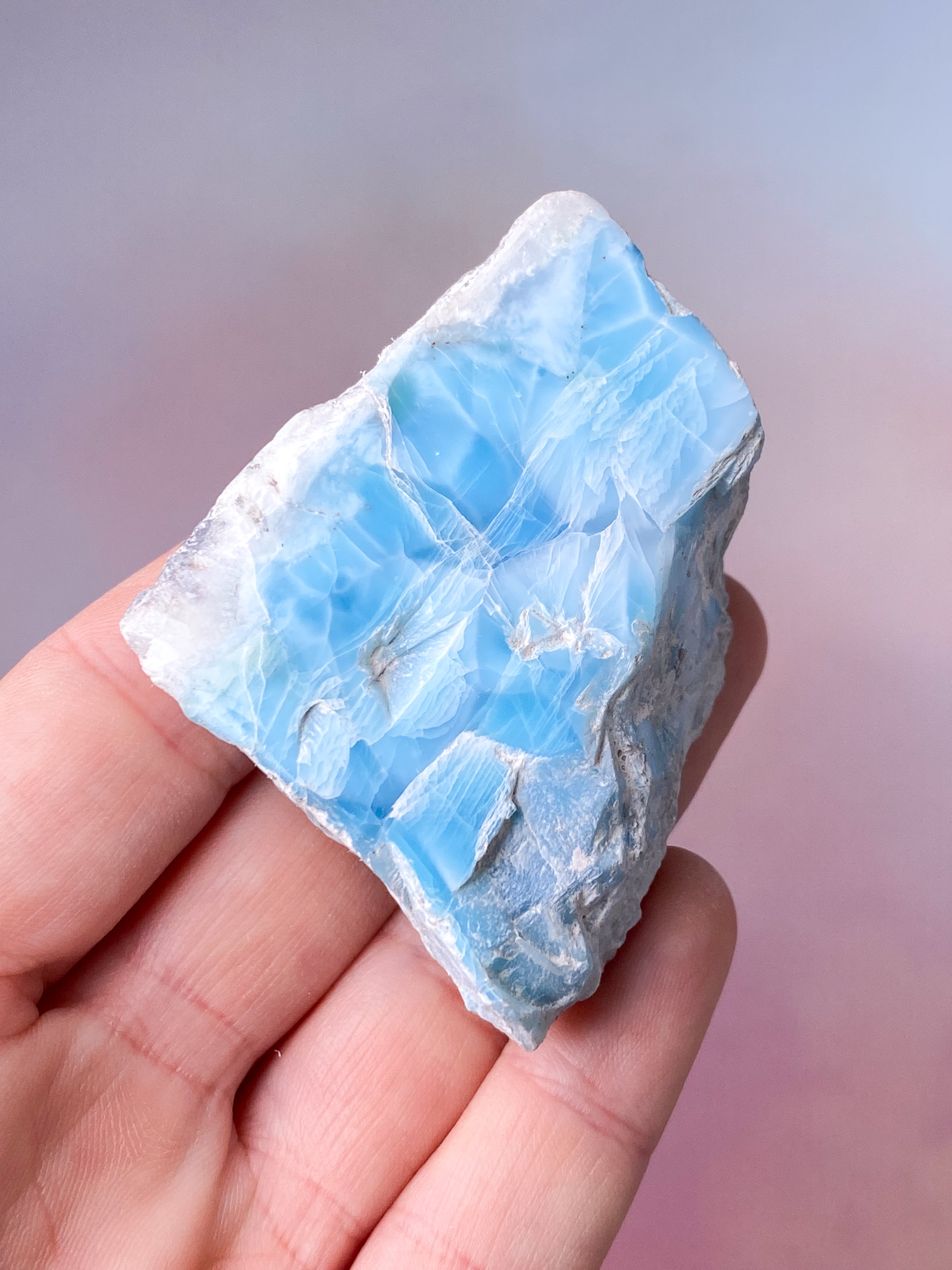 Larimar Semipoleret (Nr. 5)