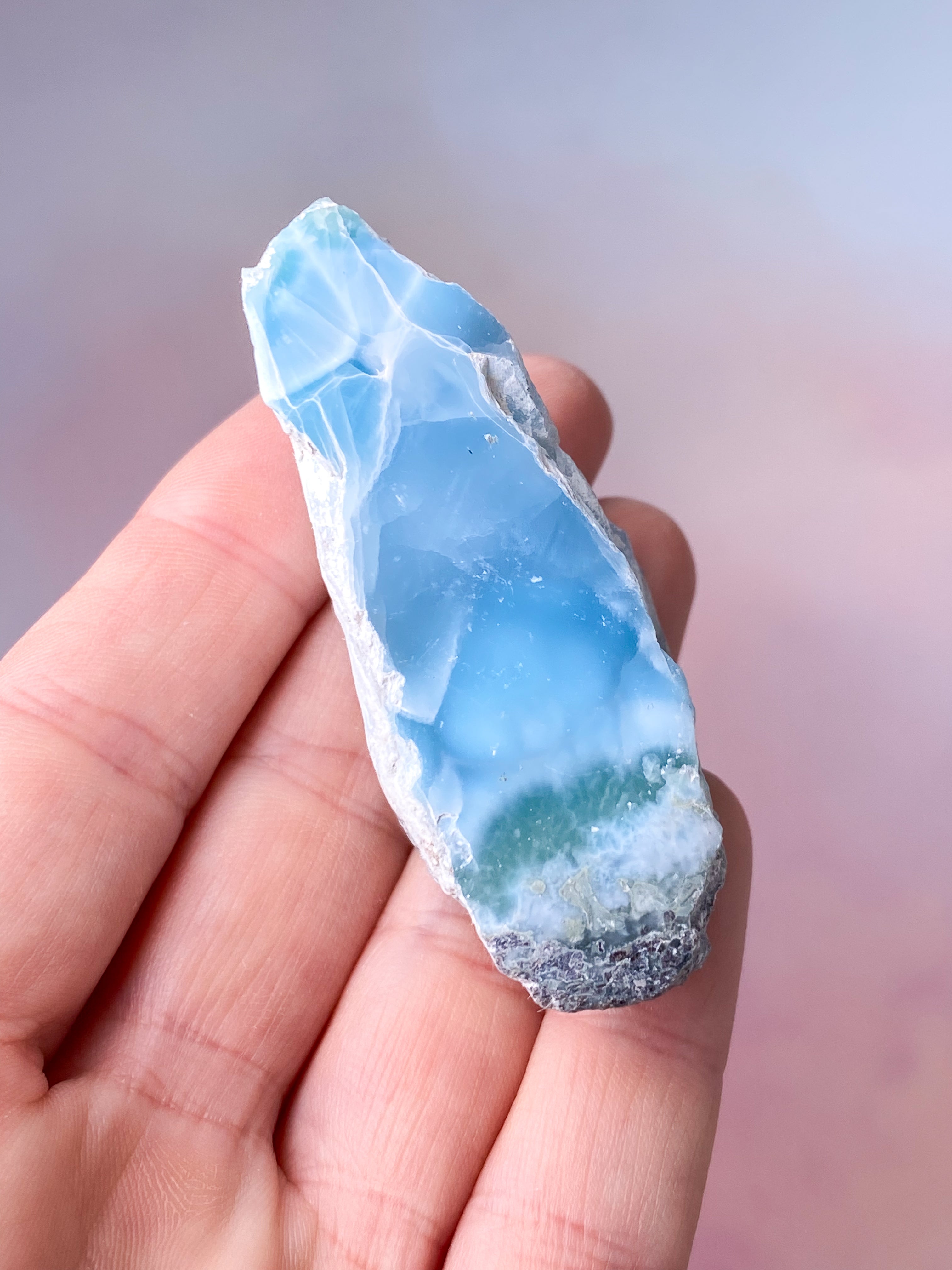 Larimar Semipoleret (Nr. 9)