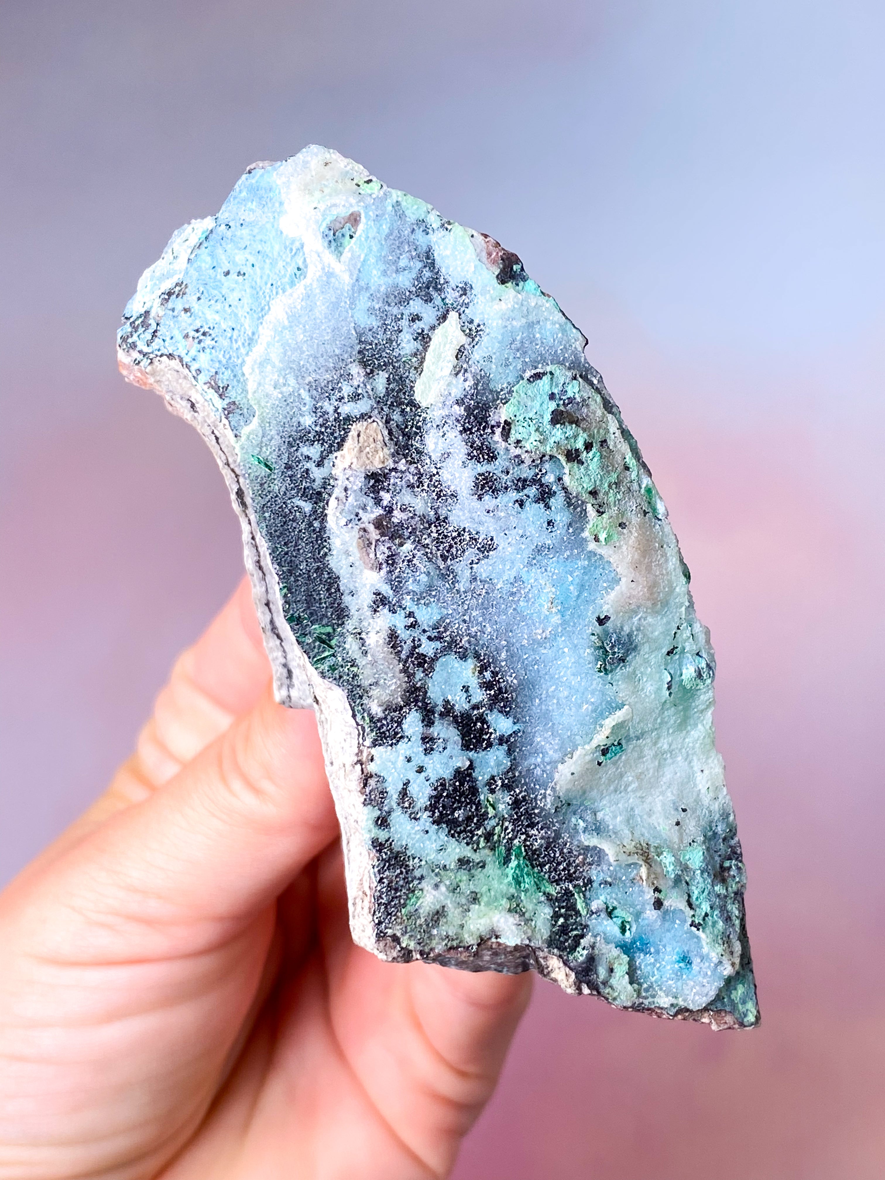 Druzy Chrysocolla (Nr. 2)