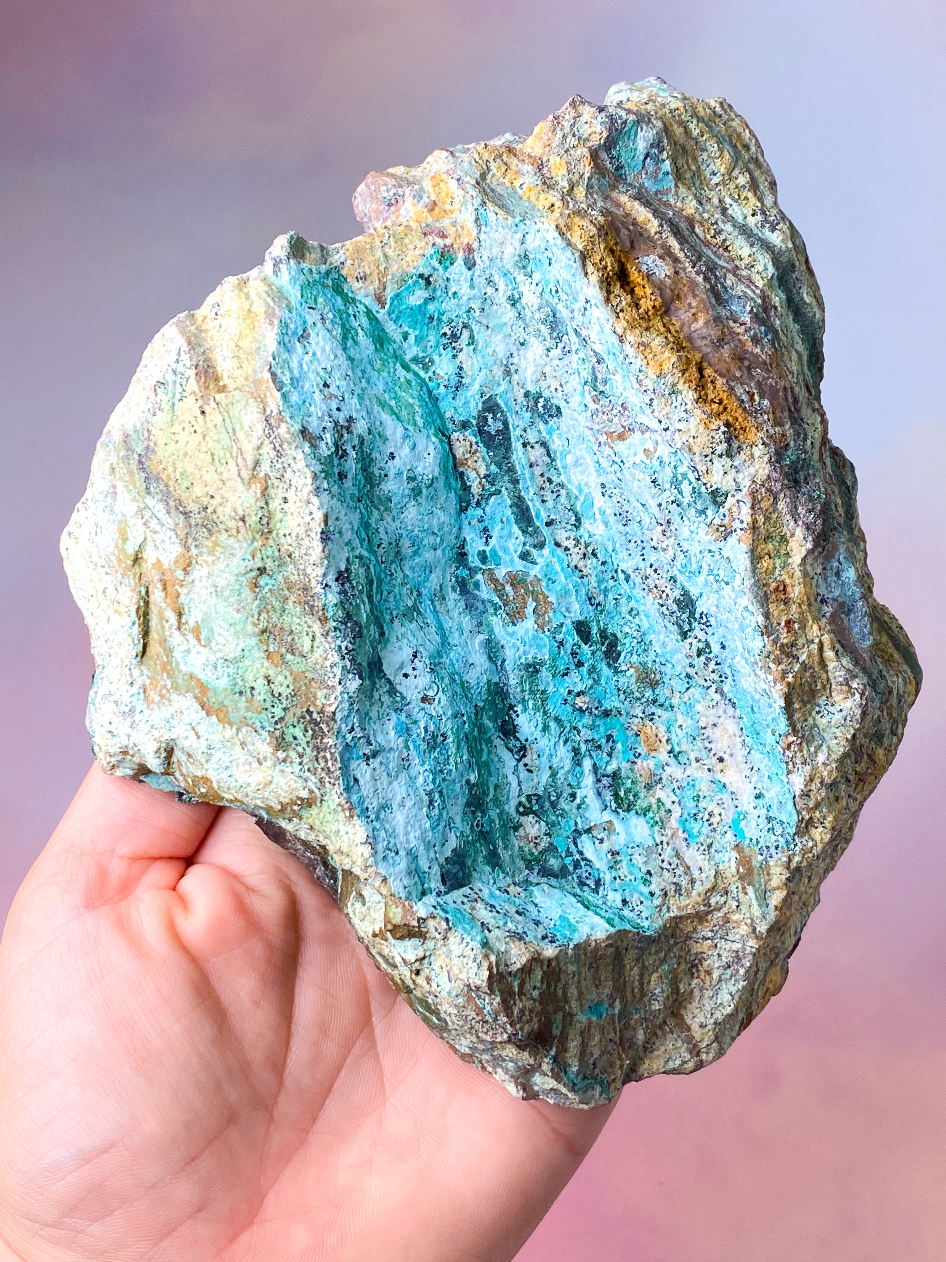 Druzy Chrysocolla (Nr. 4)