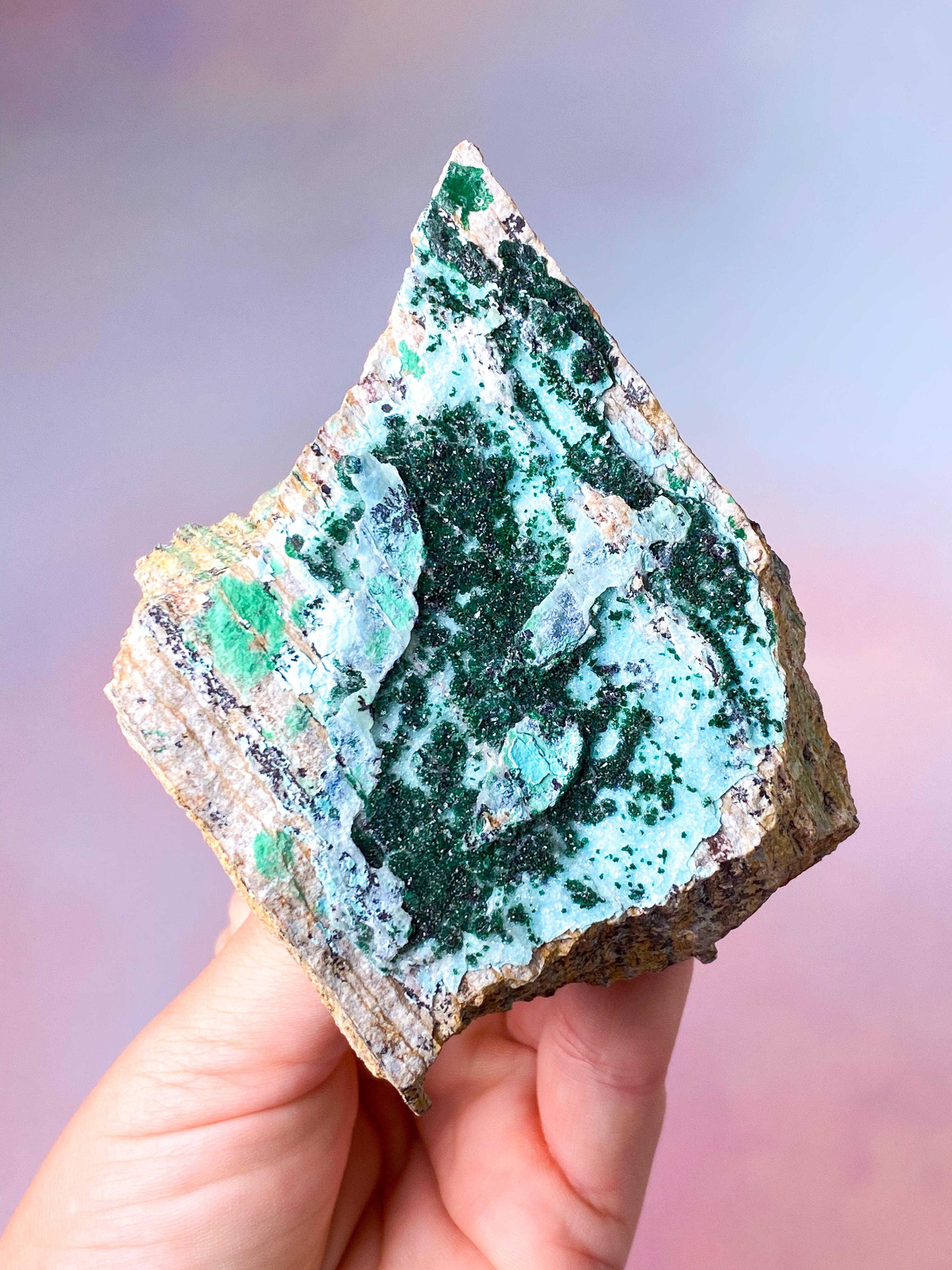 Druzy Chrysocolla (Nr. 6)