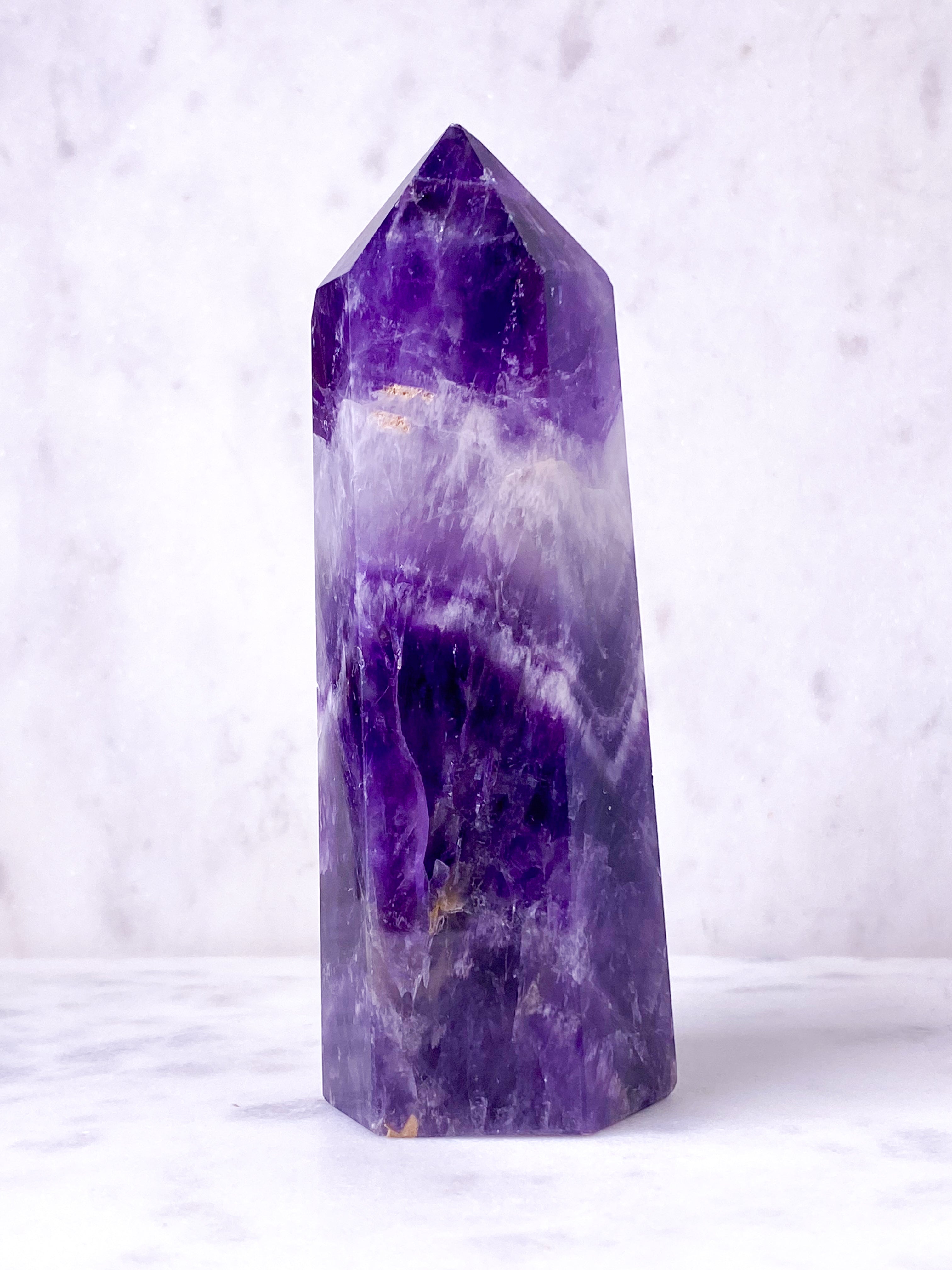 Chevron Amethyst Tower