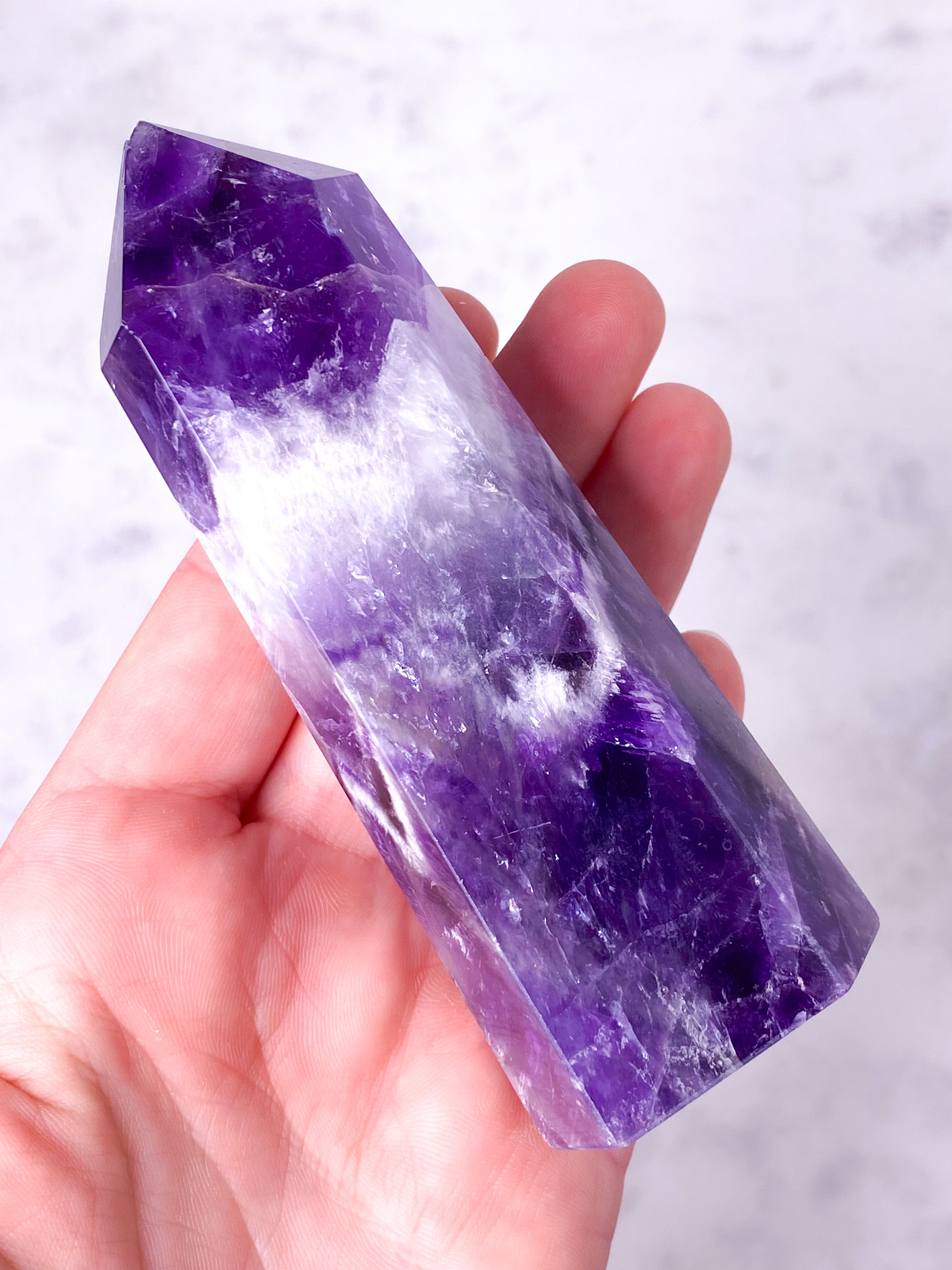 Chevron Amethyst Tower