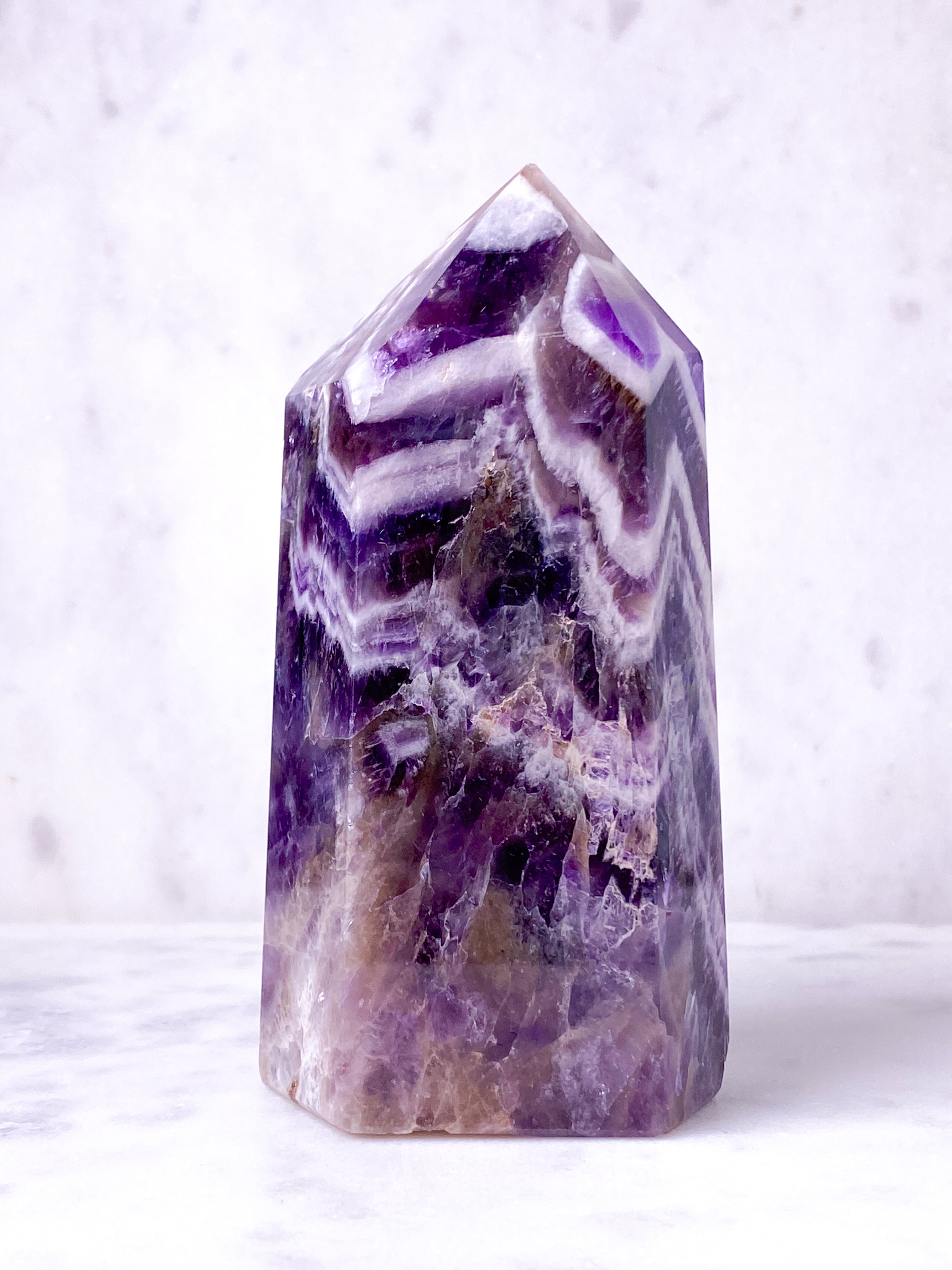 Chevron Amethyst Tower