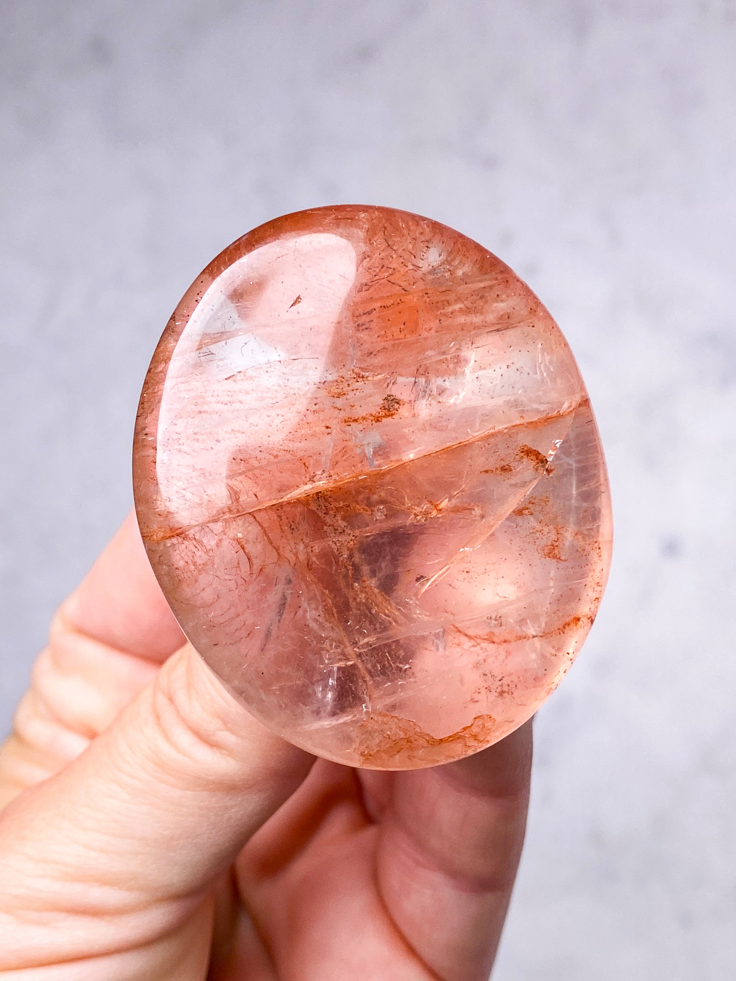 Hæmatit Kvarts Palmstone (Nr. 2)