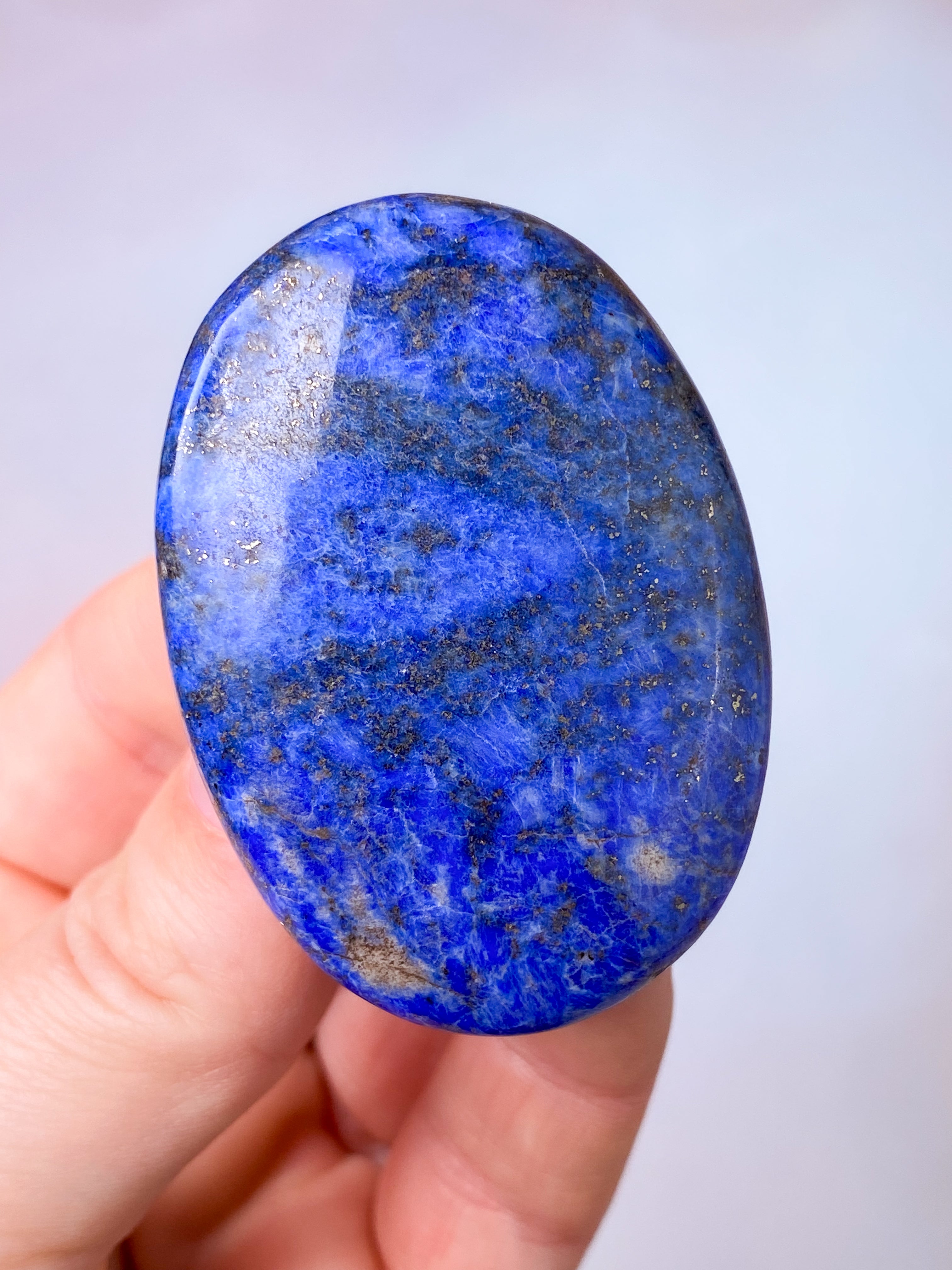 Lapis Lazuli Palmstone (Nr. 2)