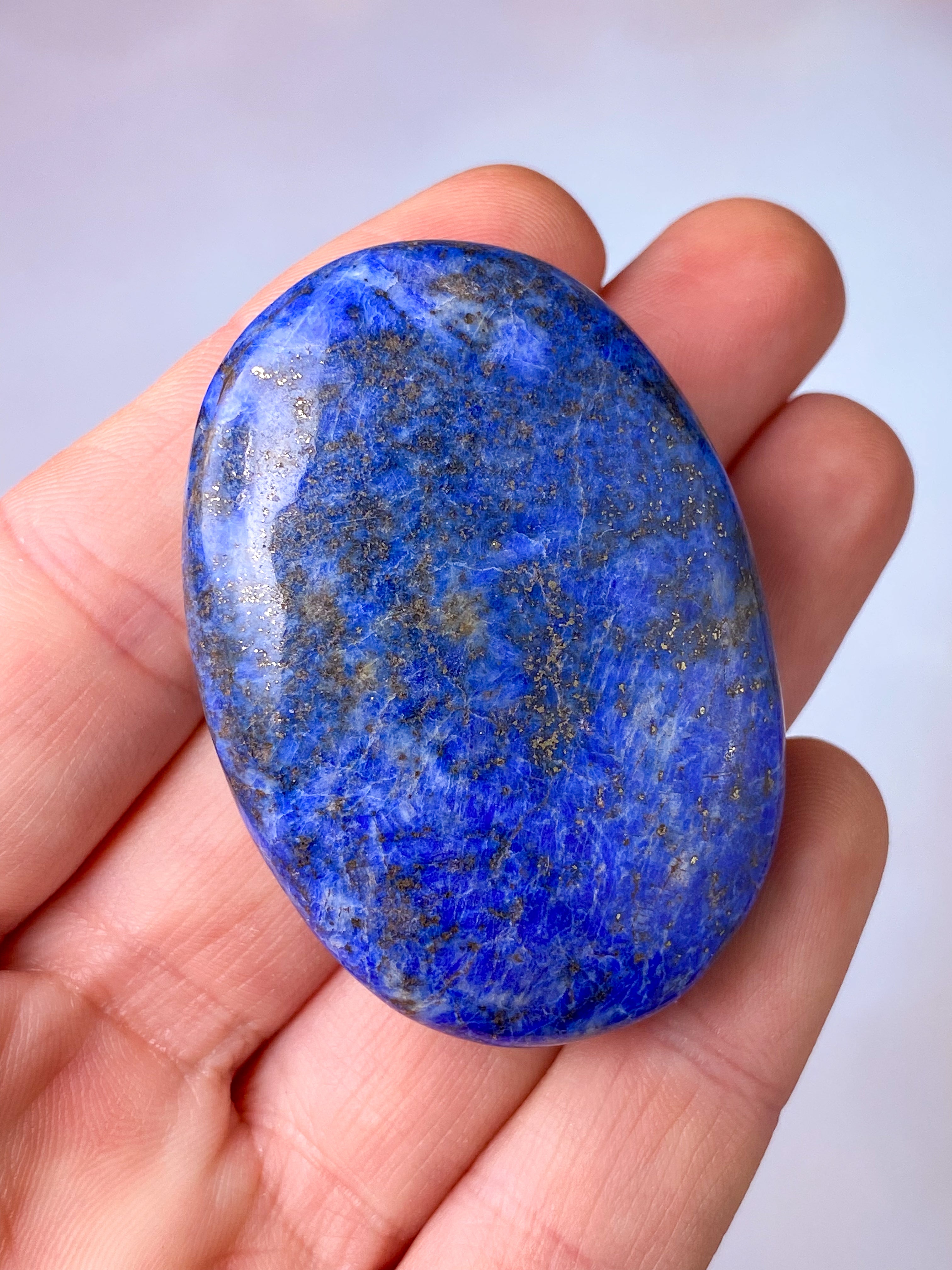 Lapis Lazuli Palmstone (Nr. 2)