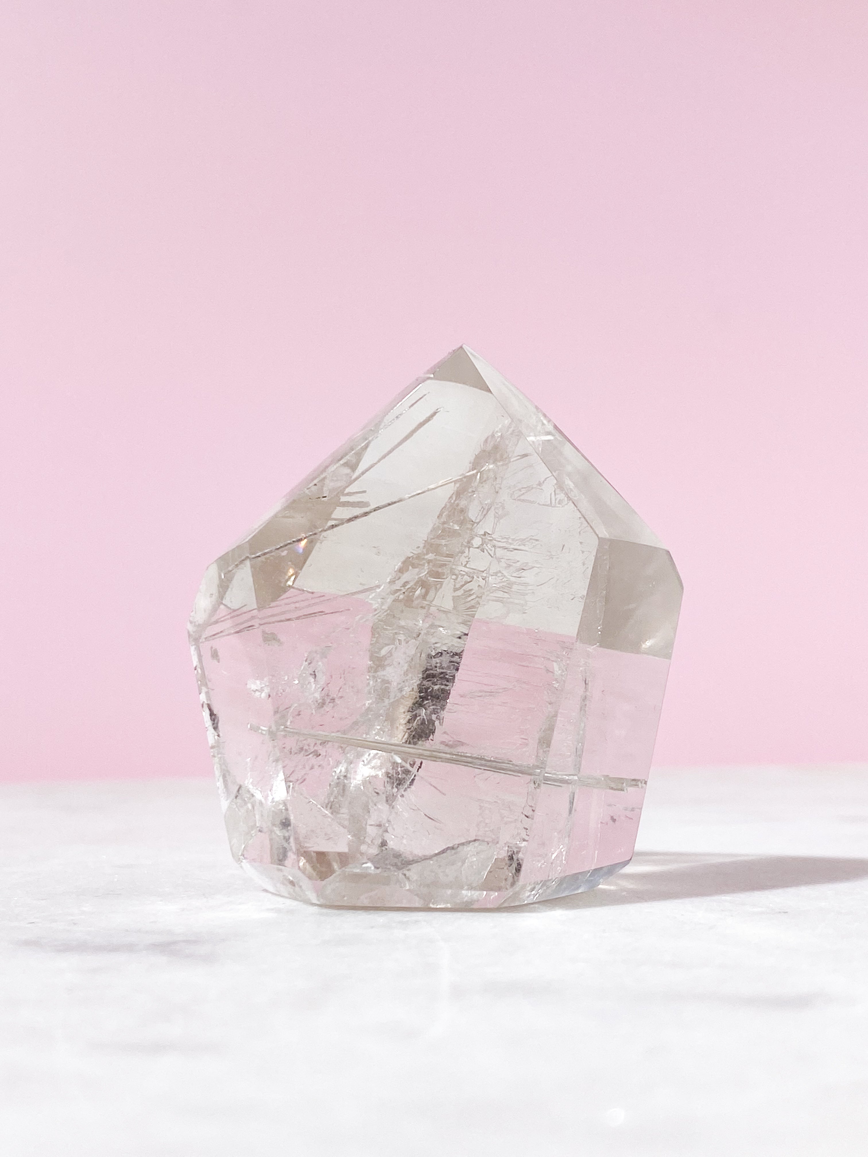 Sølv Rutil Kvarts Freeform (Nr. 17)