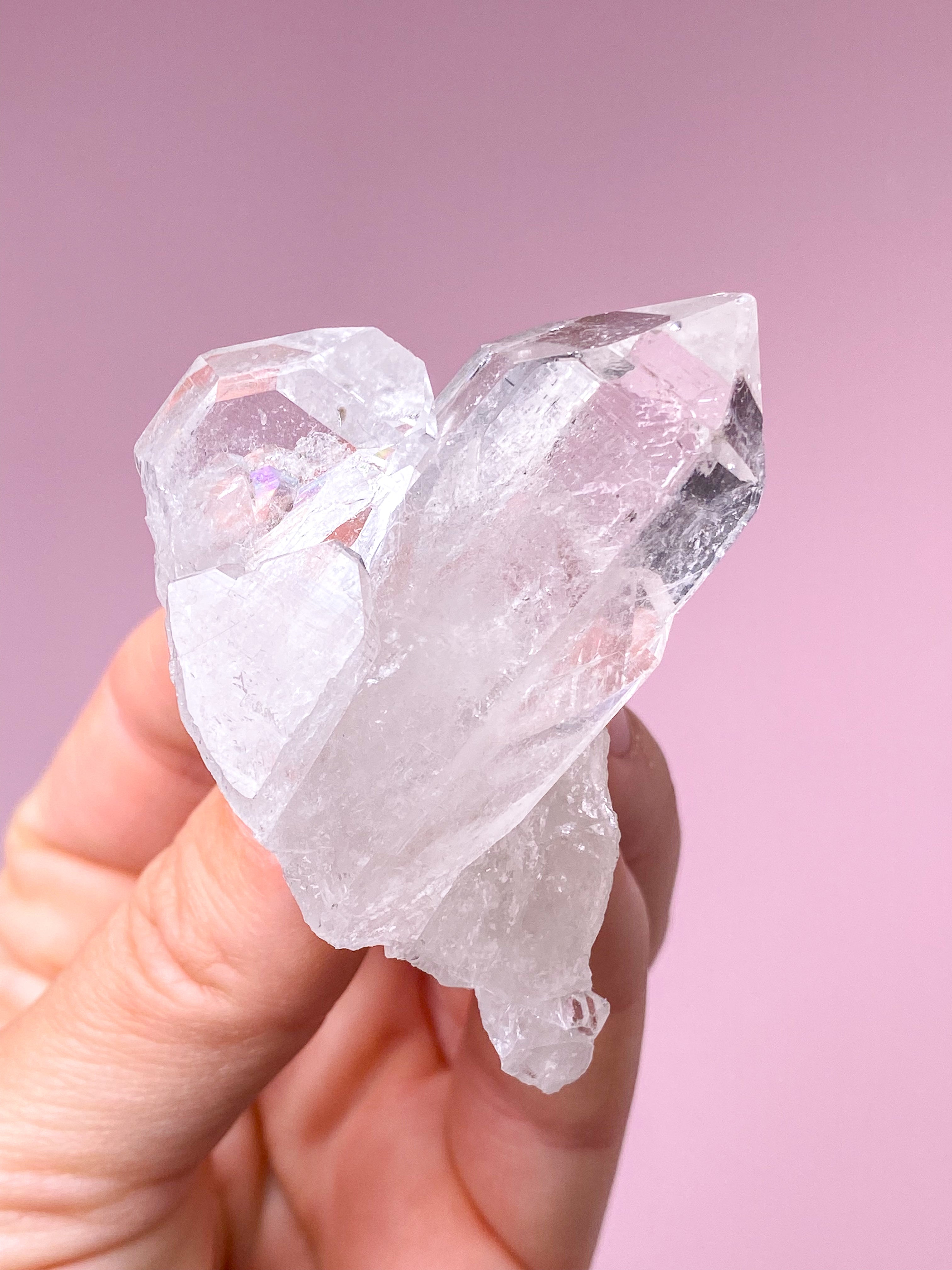 Mountain Crystal Cluster (nr X) Exklusiv kvalitet