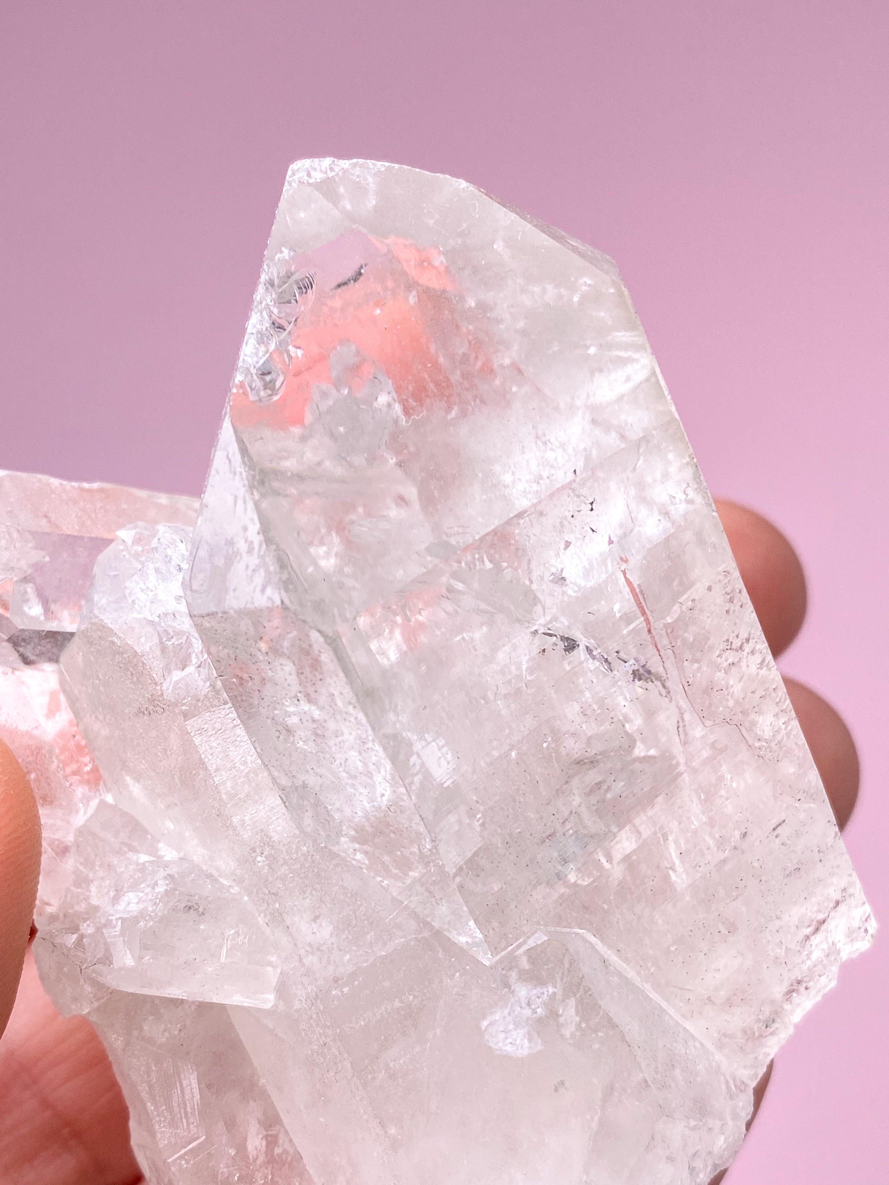 Mountain Crystal Cluster (nr X) Exklusiv kvalitet