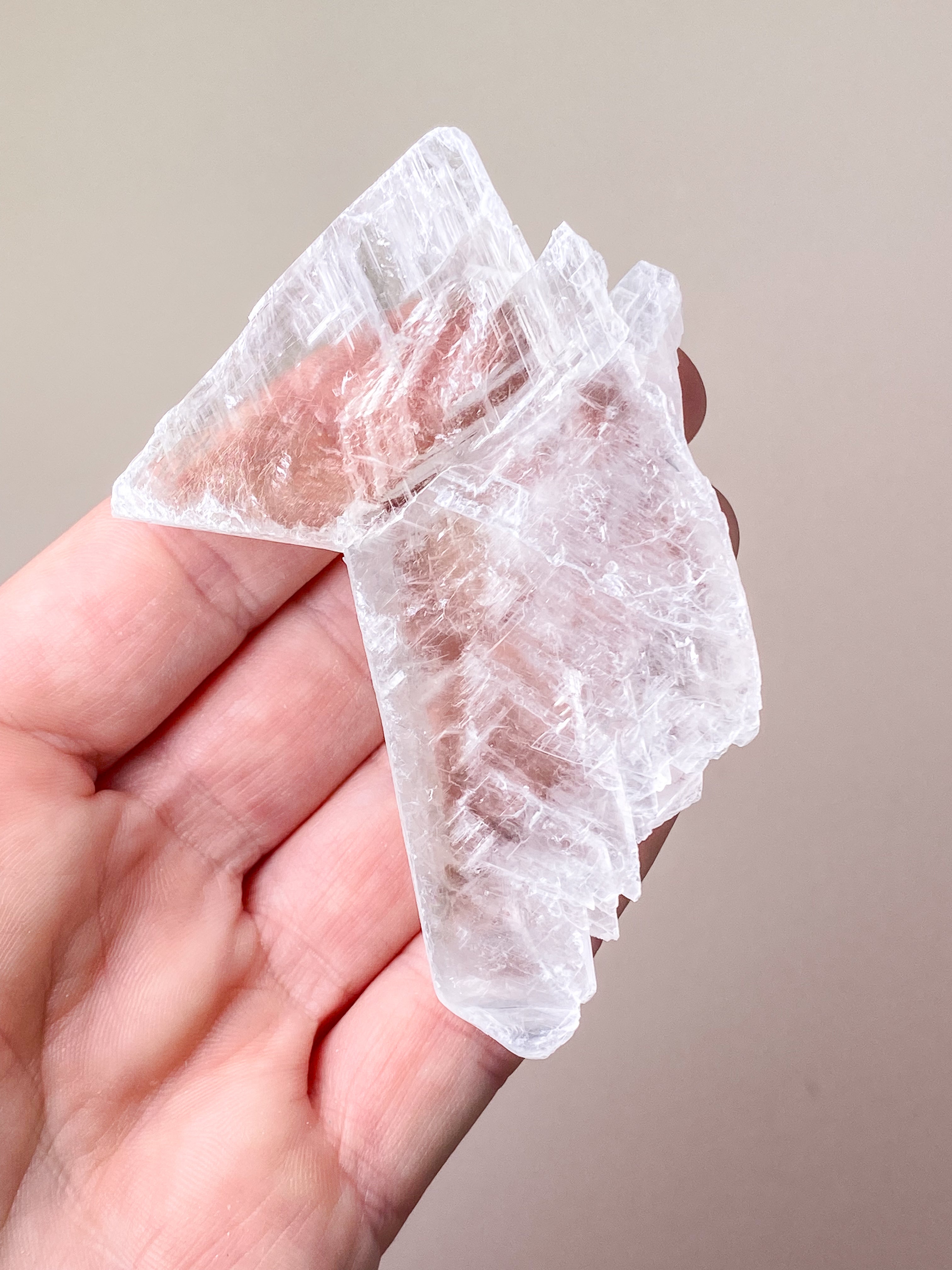 Fiskstjärt/Ängelvinge Selenit (nr 6) Exklusiv kvalitet