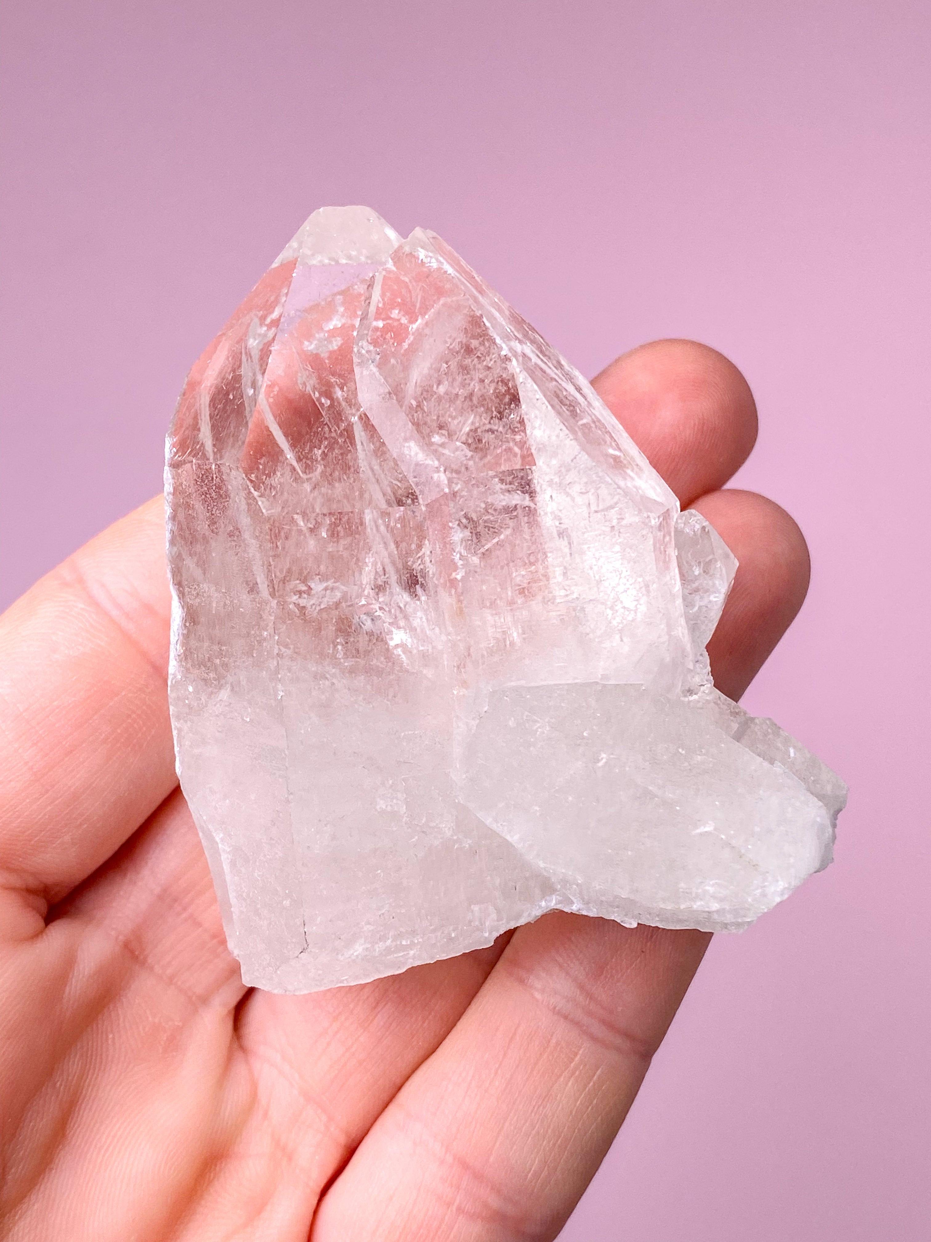 Mountain Crystal Cluster (nr X) Exklusiv kvalitet
