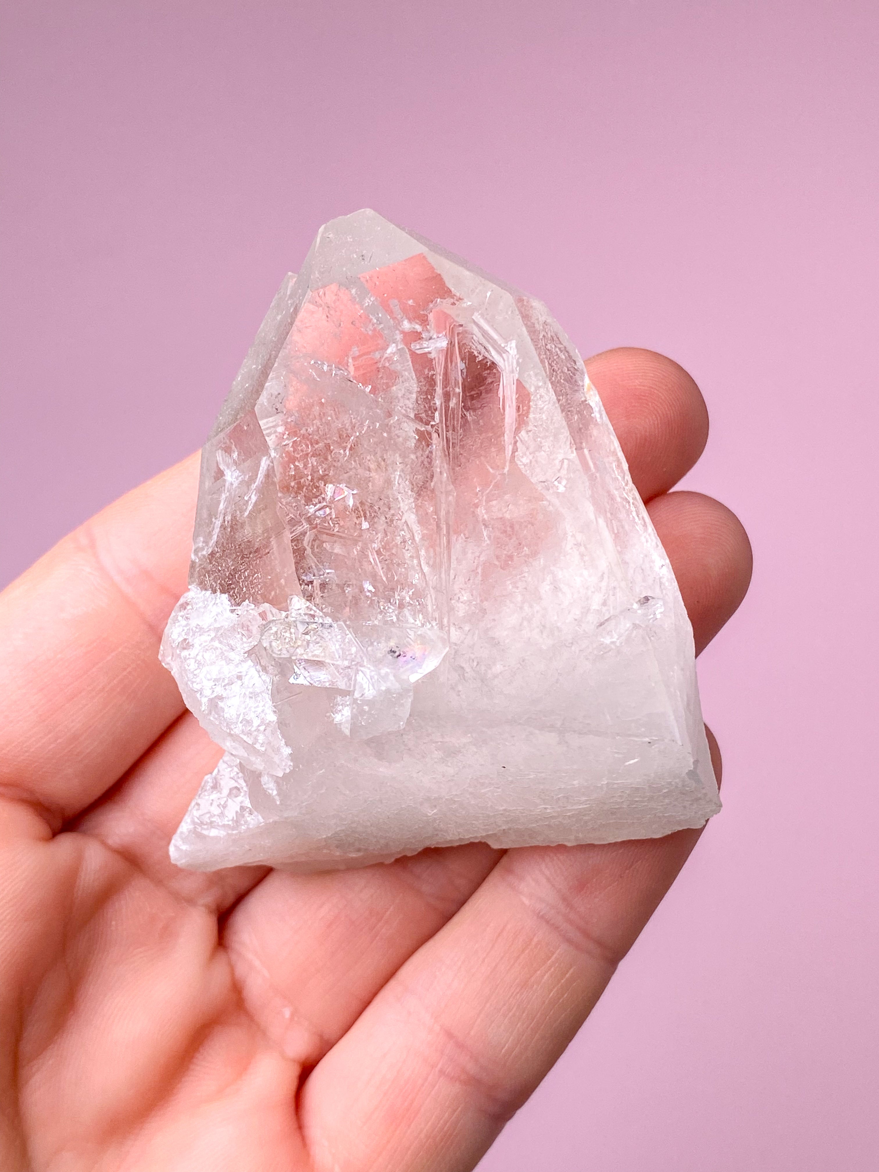 Mountain Crystal Cluster (nr X) Exklusiv kvalitet