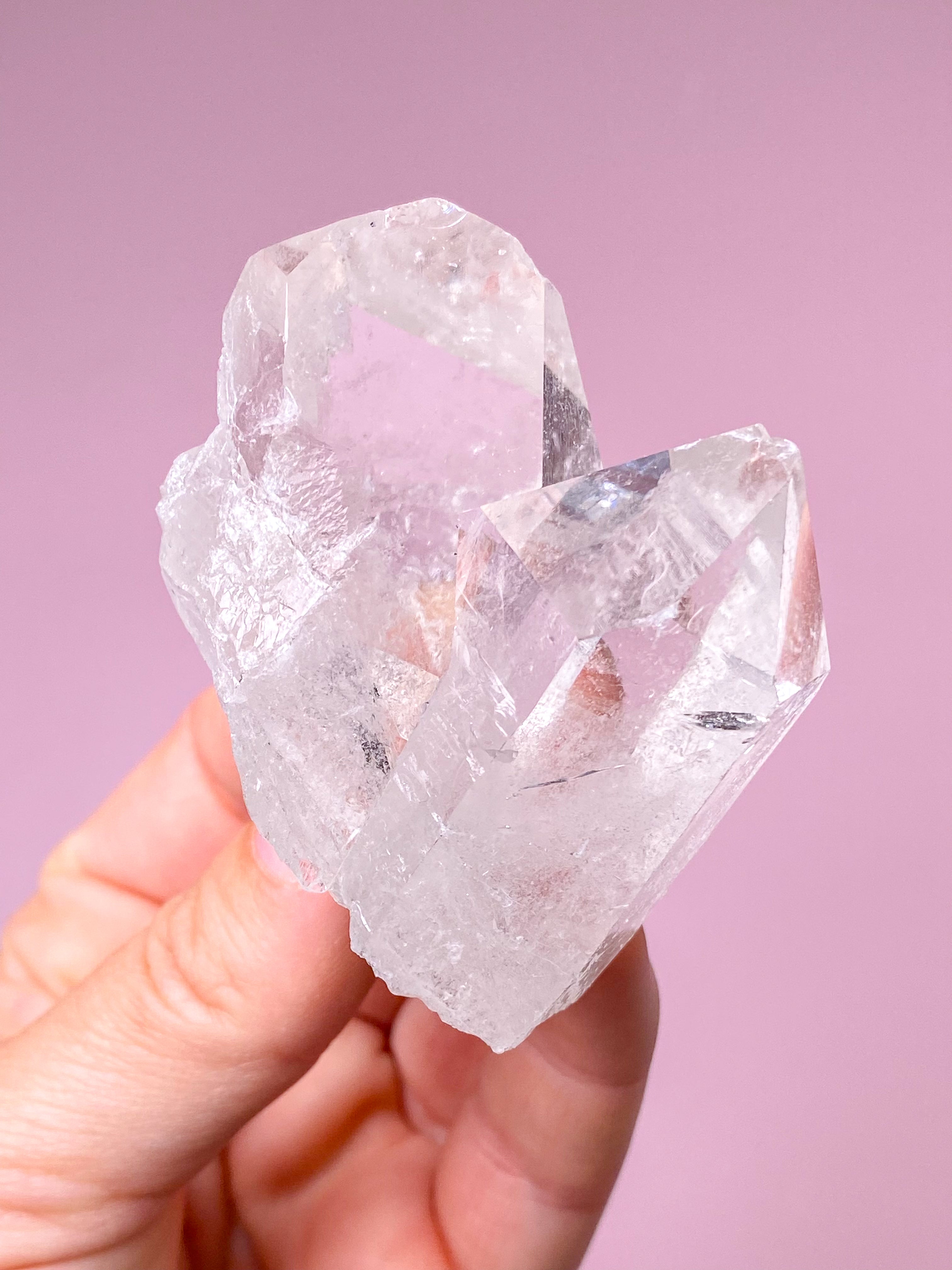 Mountain Crystal Cluster (nr X) Exklusiv kvalitet