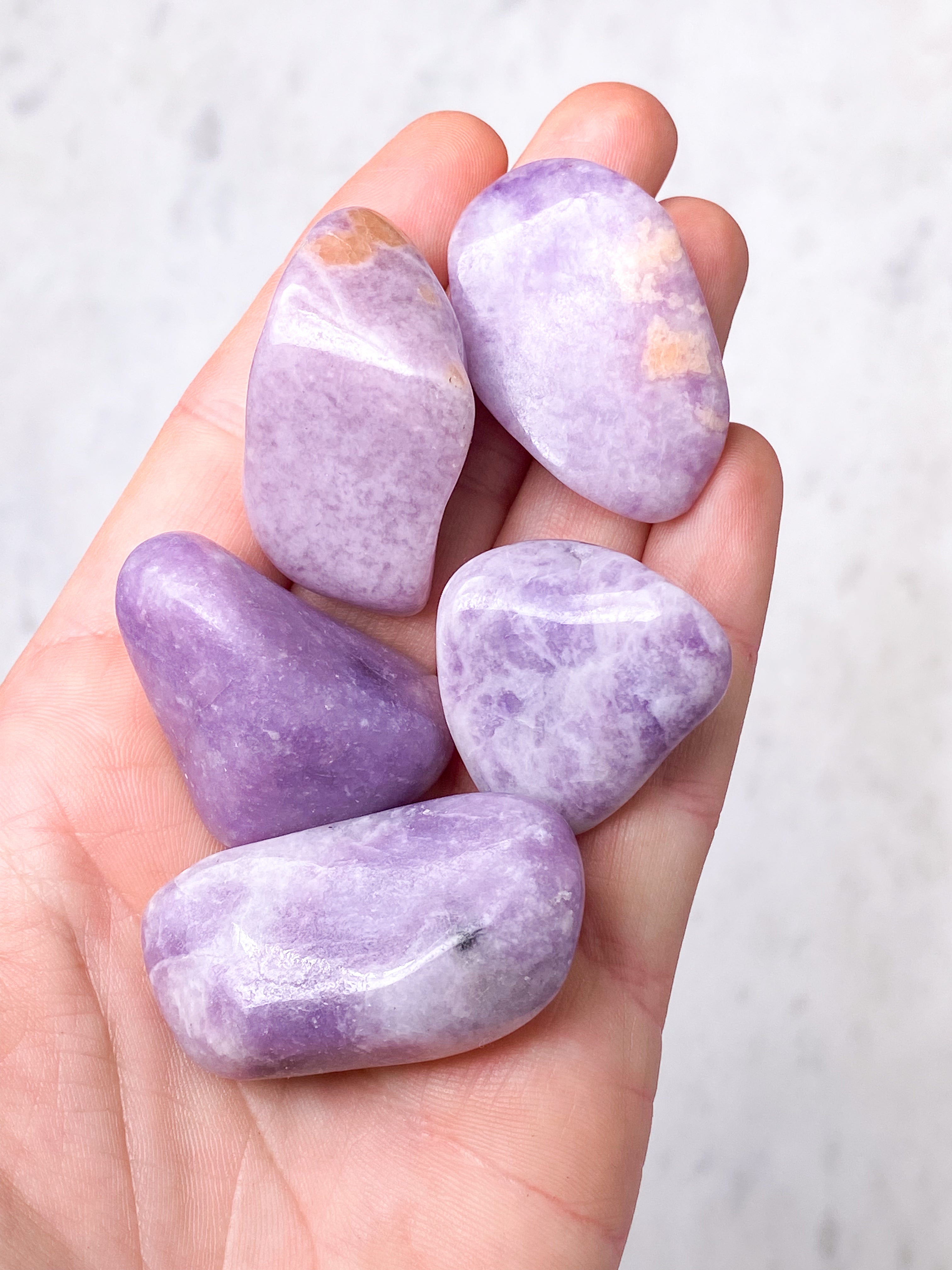 OUTLET - Lepidolit polerad