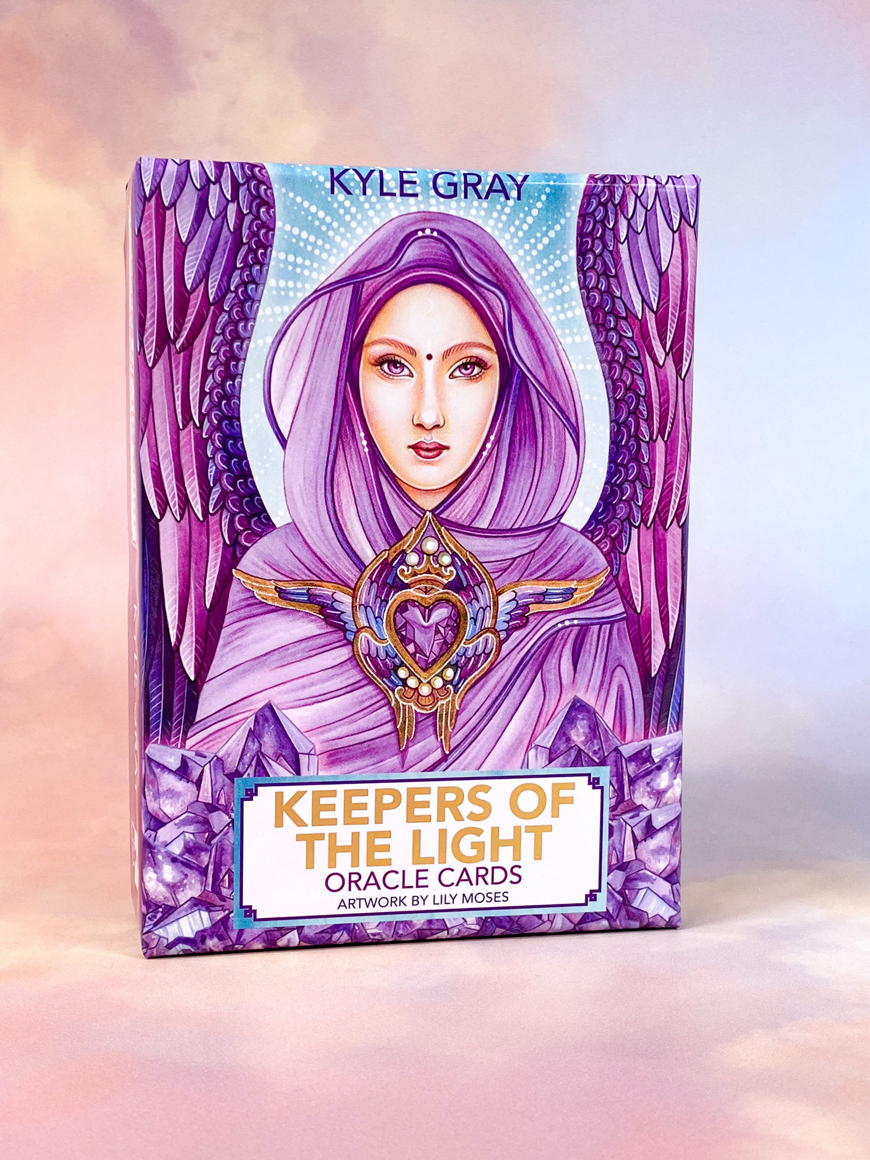 Keepers of the Light Oracle Card av Kyle Gray (inkl. Guidebook)