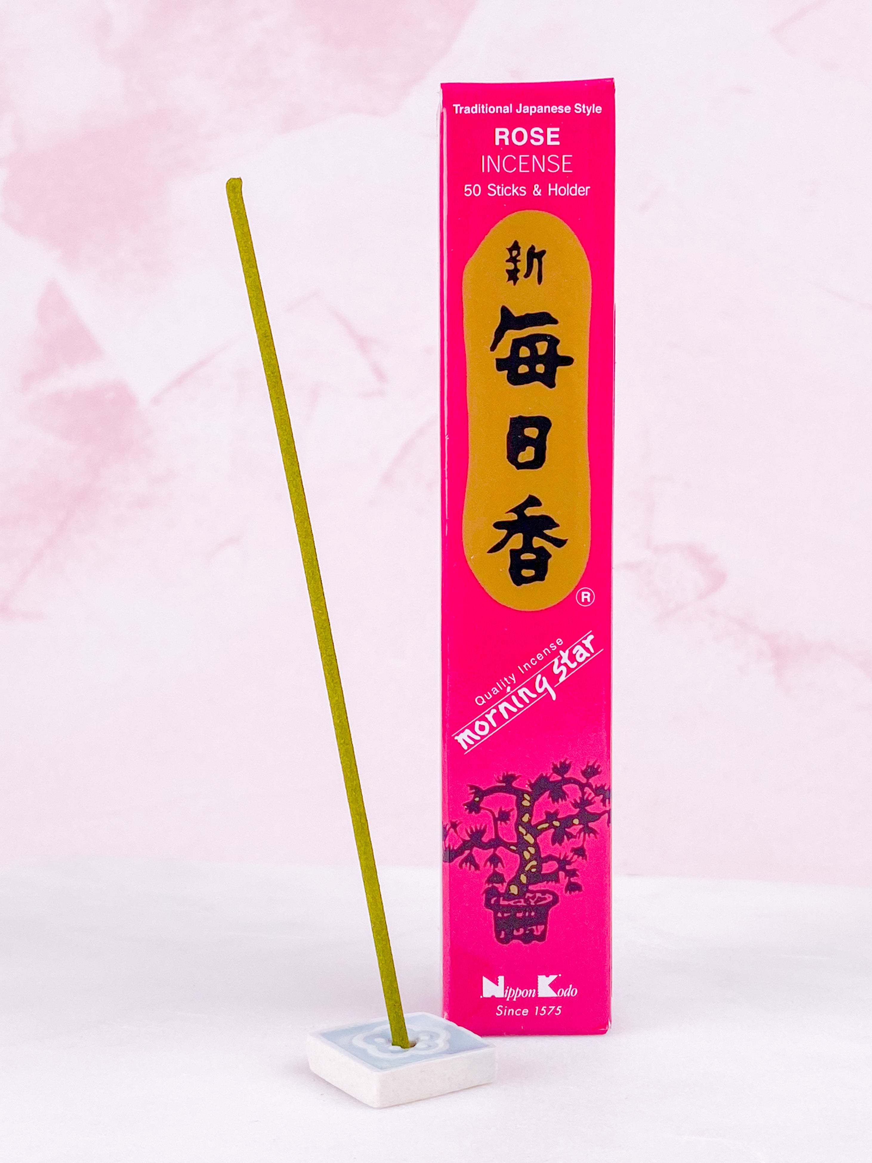 Japansk rökelse - Rose - rökelse pinnar