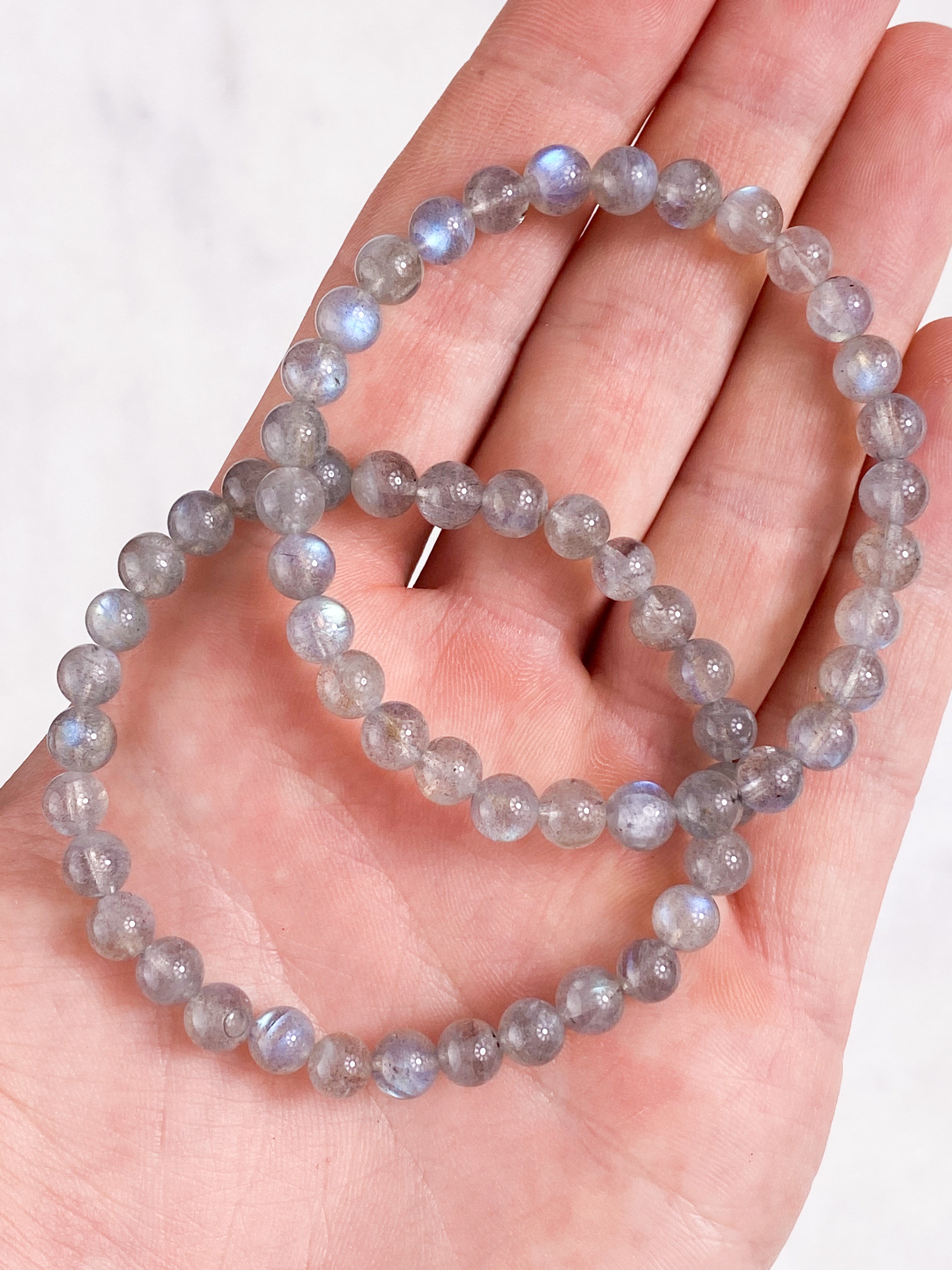 Labradorite armband